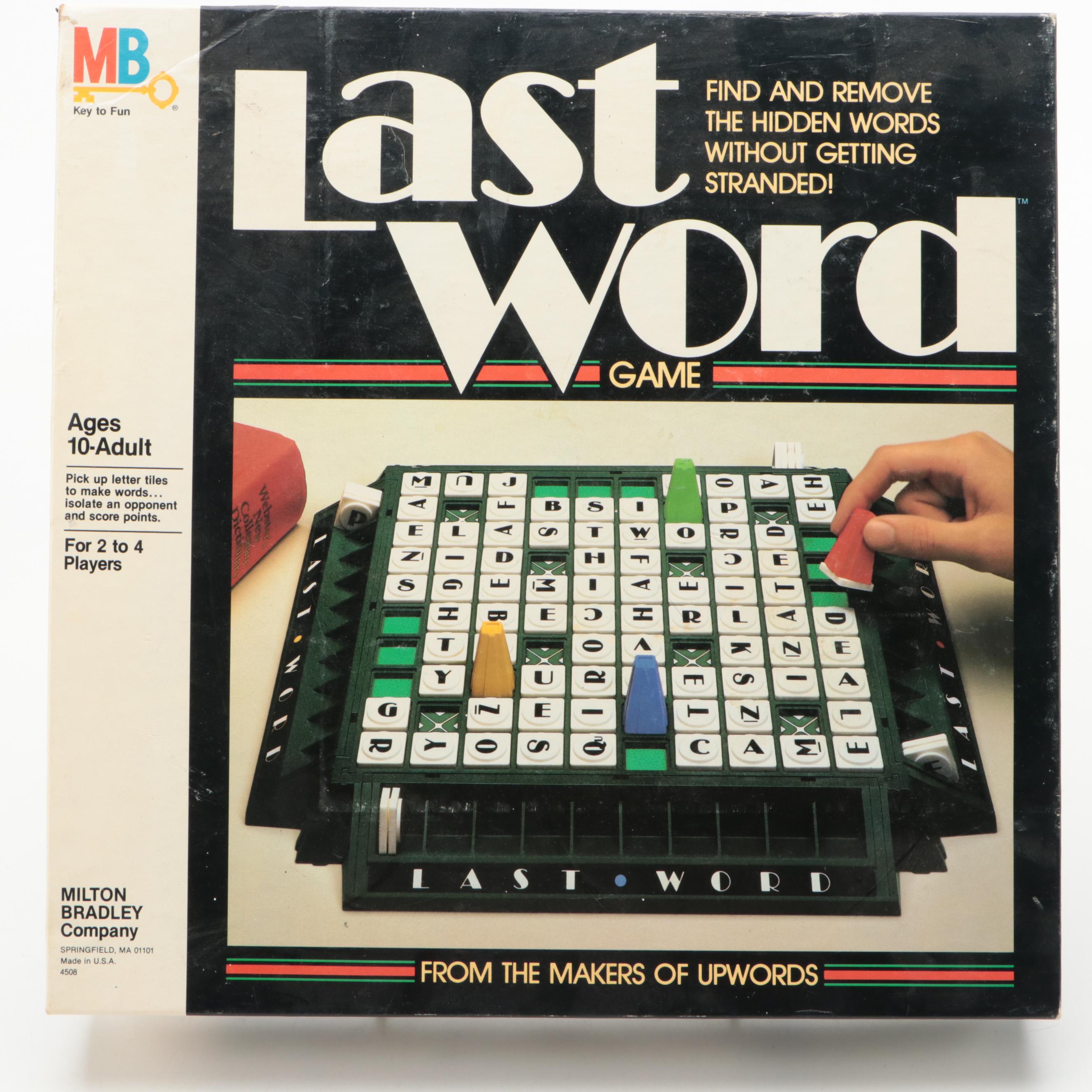 Chess Challenger, Up Words, Last Word and More Board Games, Late 20th Century