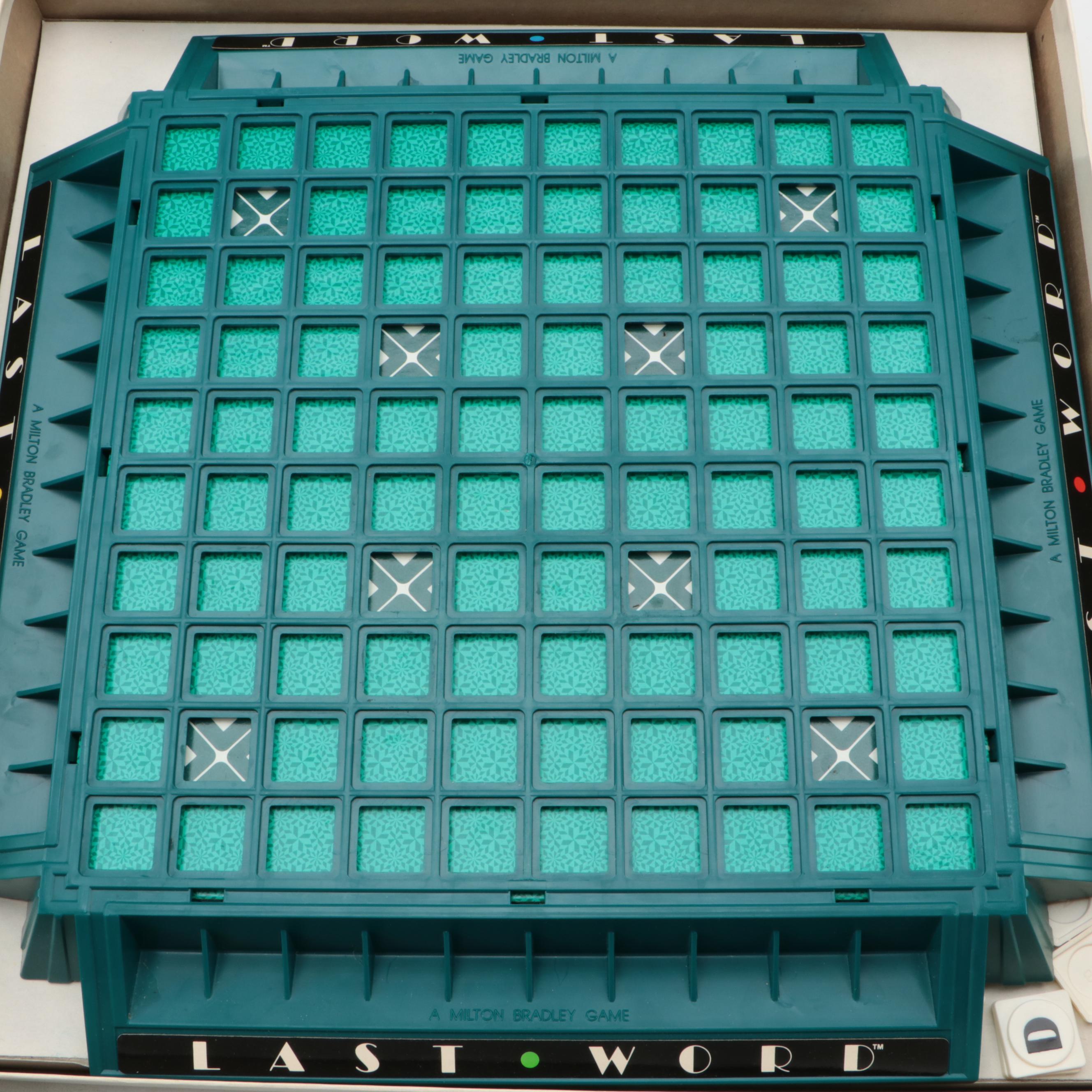 Chess Challenger, Up Words, Last Word and More Board Games, Late 20th Century