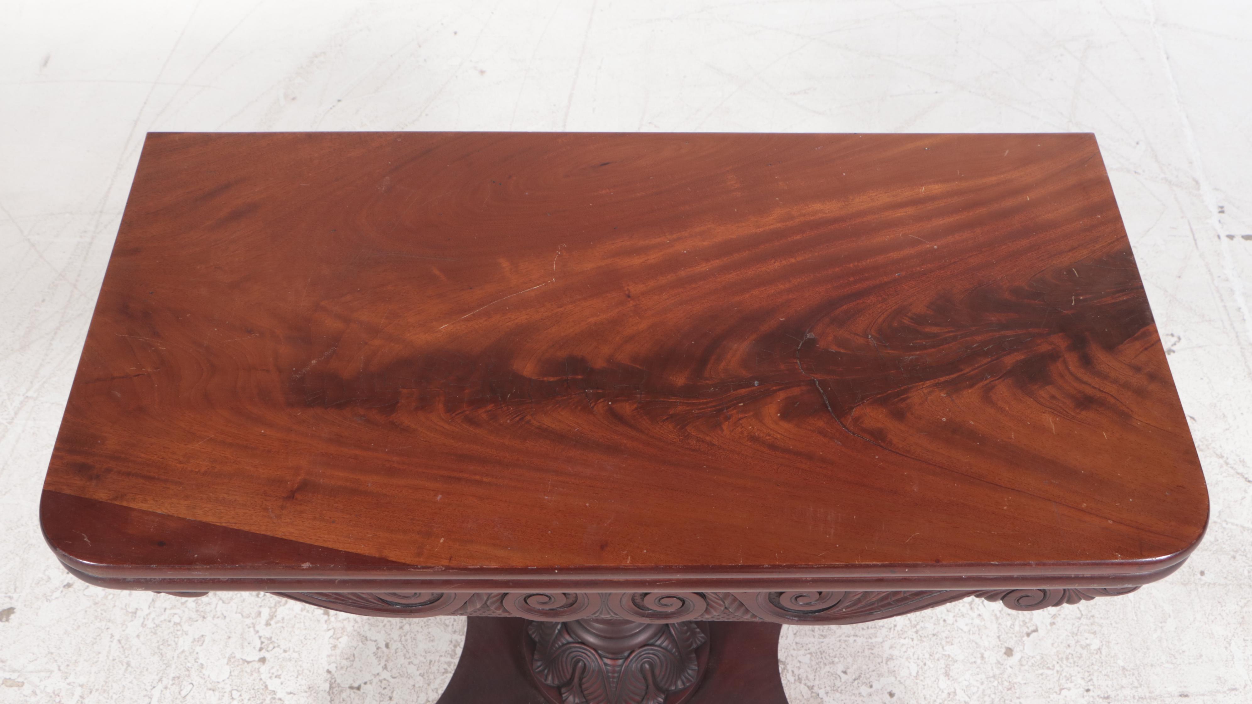 Victorian Mahogany Games Table, Late 19th Century
