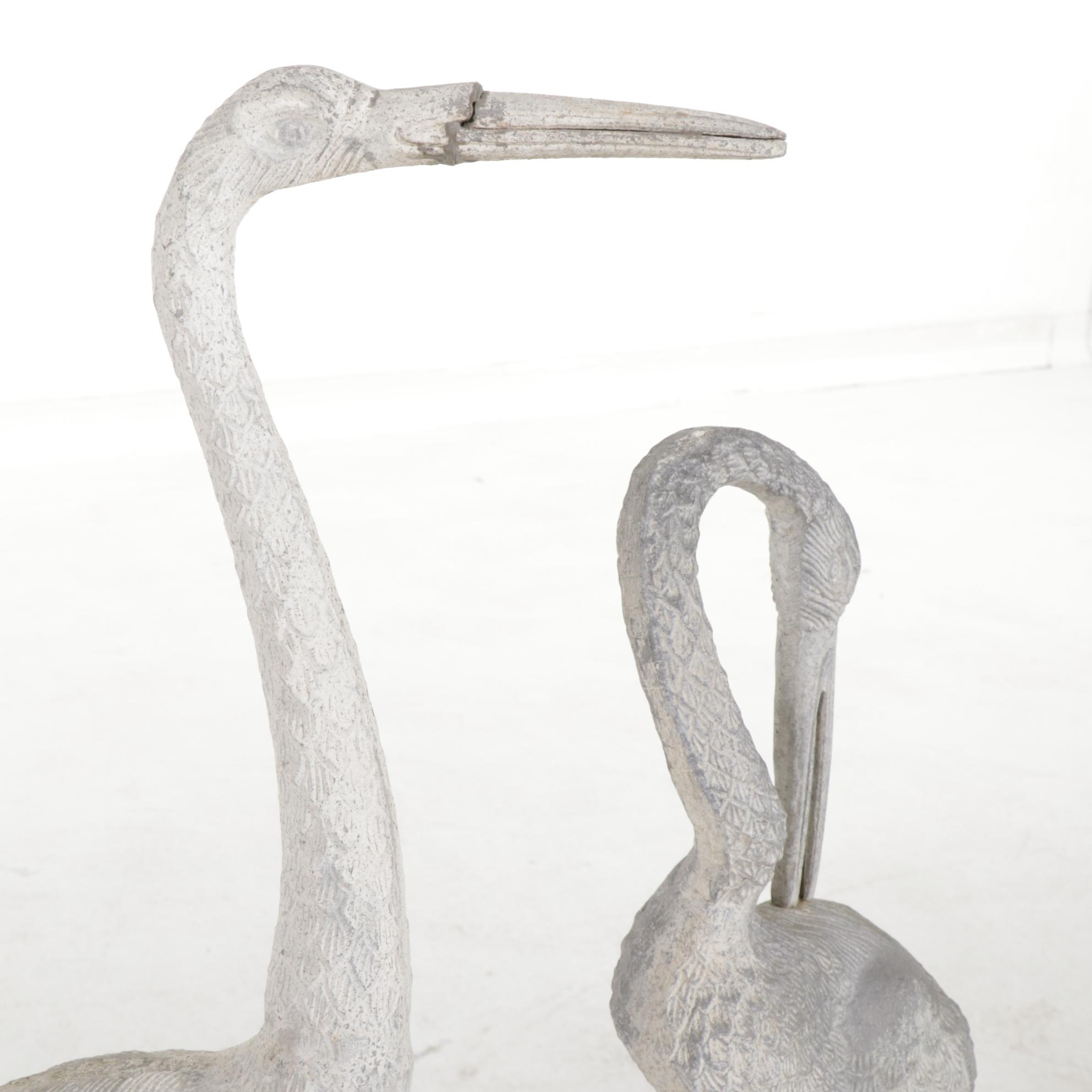 Garden Crane Sculptures