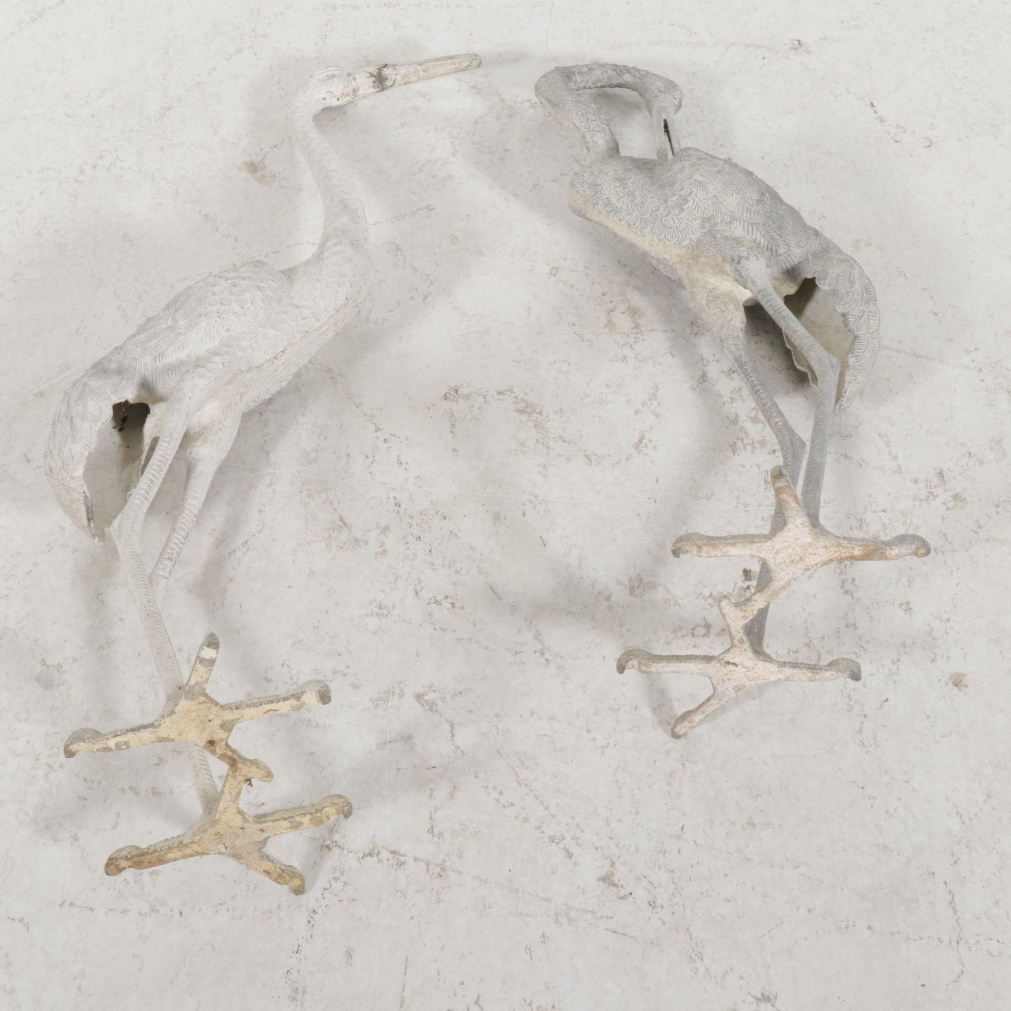 Garden Crane Sculptures