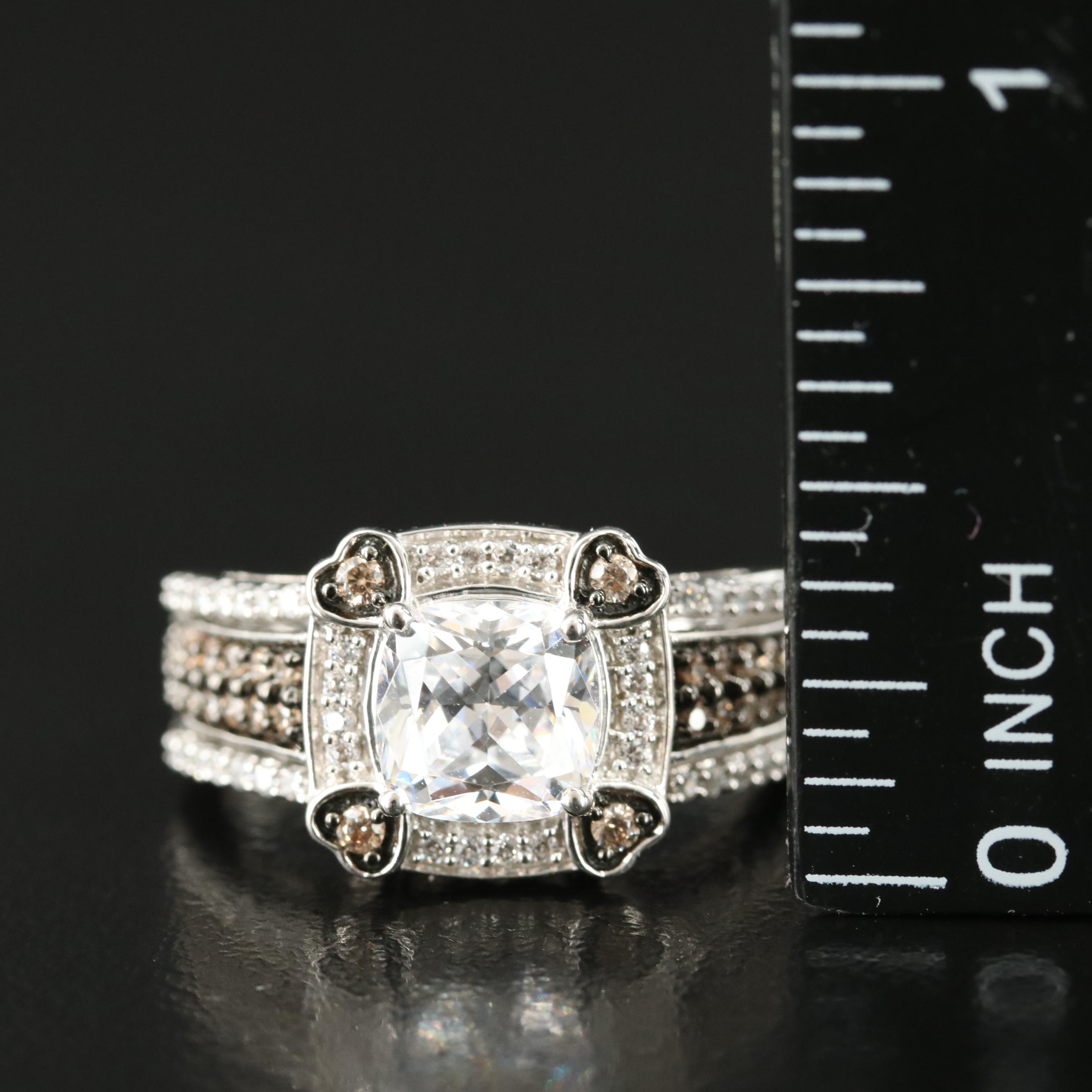 Sterling Cubic Zirconia Ring