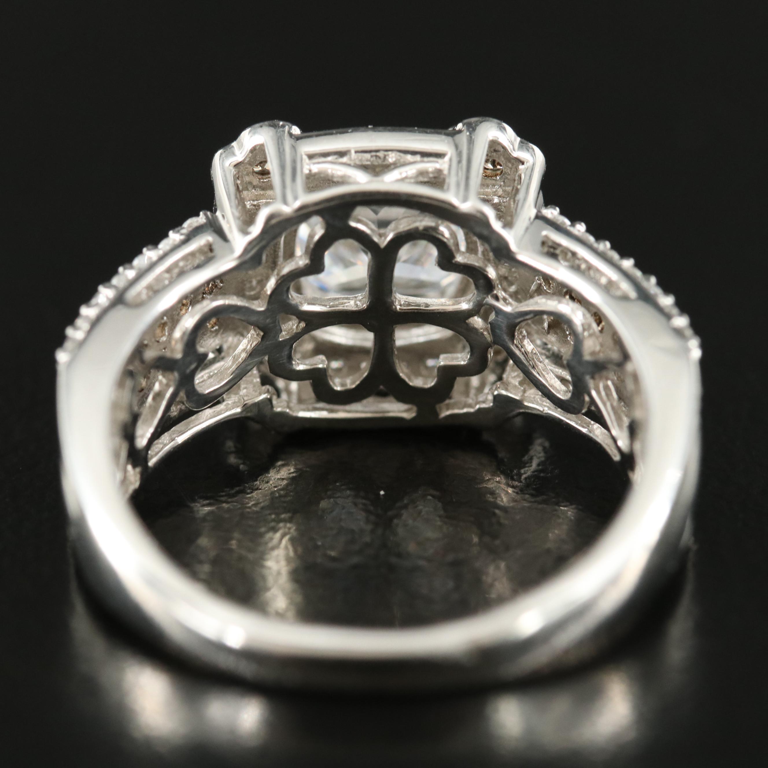 Sterling Cubic Zirconia Ring