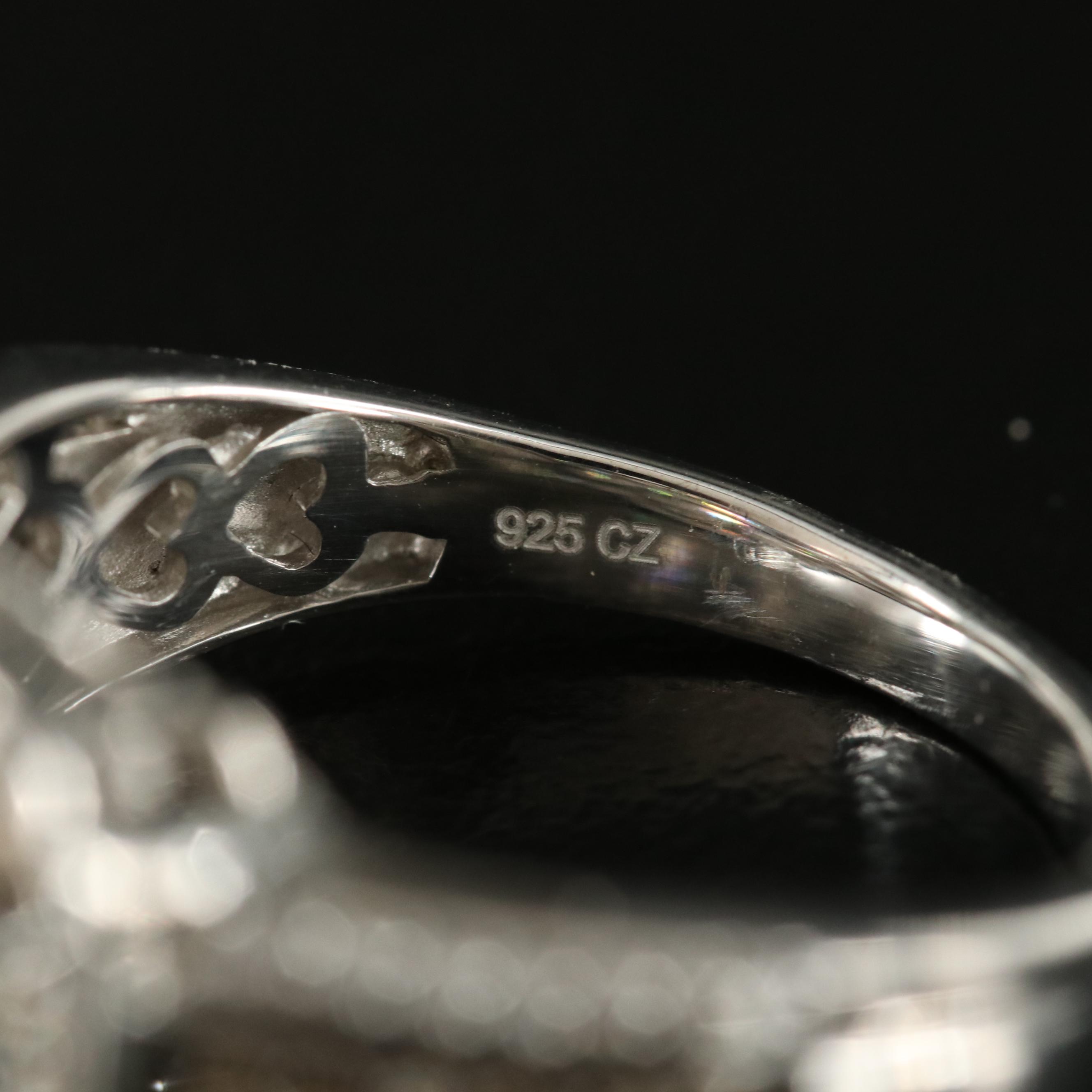 Sterling Cubic Zirconia Ring