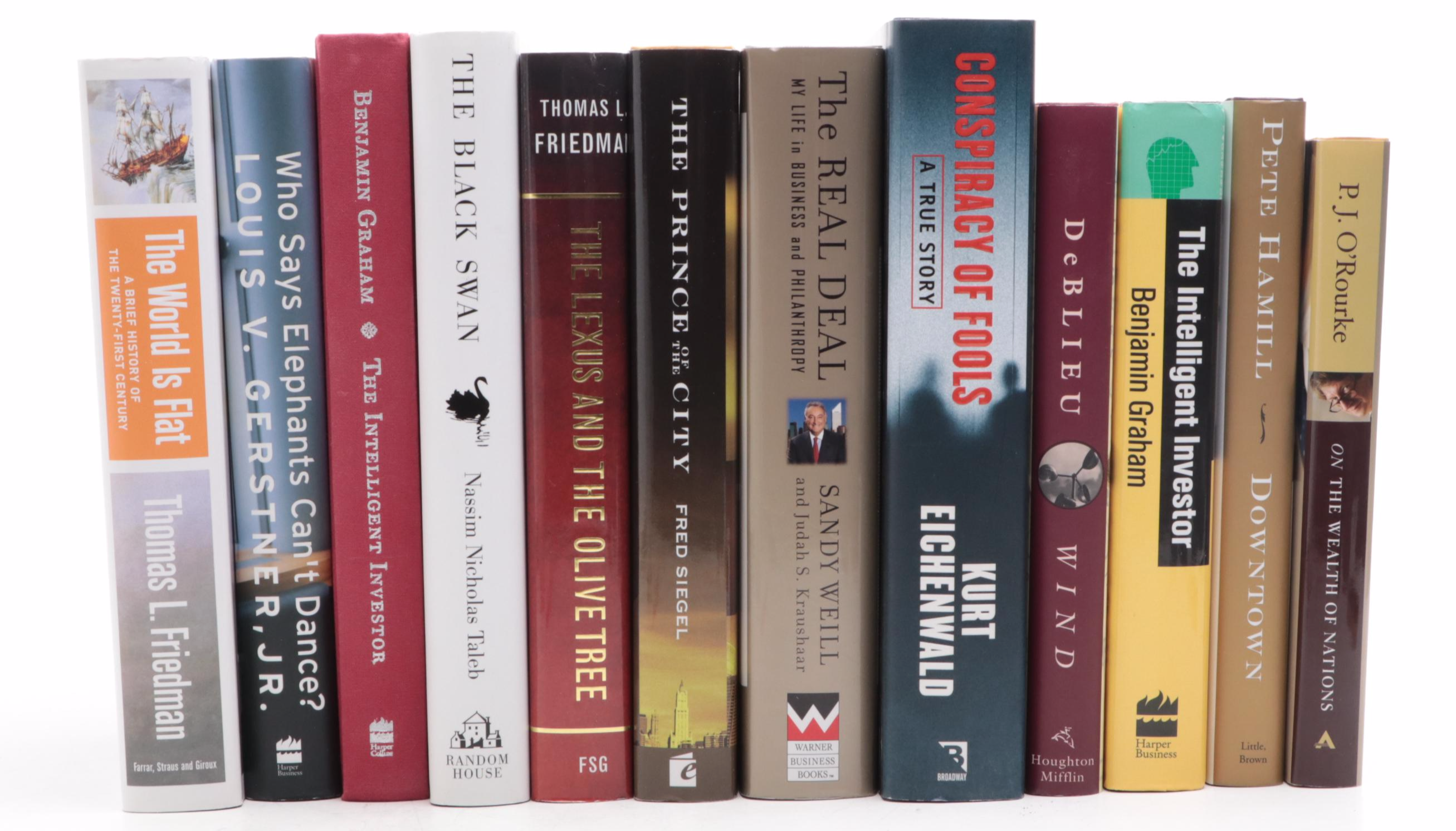 Investment, Current Events, and More Books Including "Wind" by Jan DeBlieu