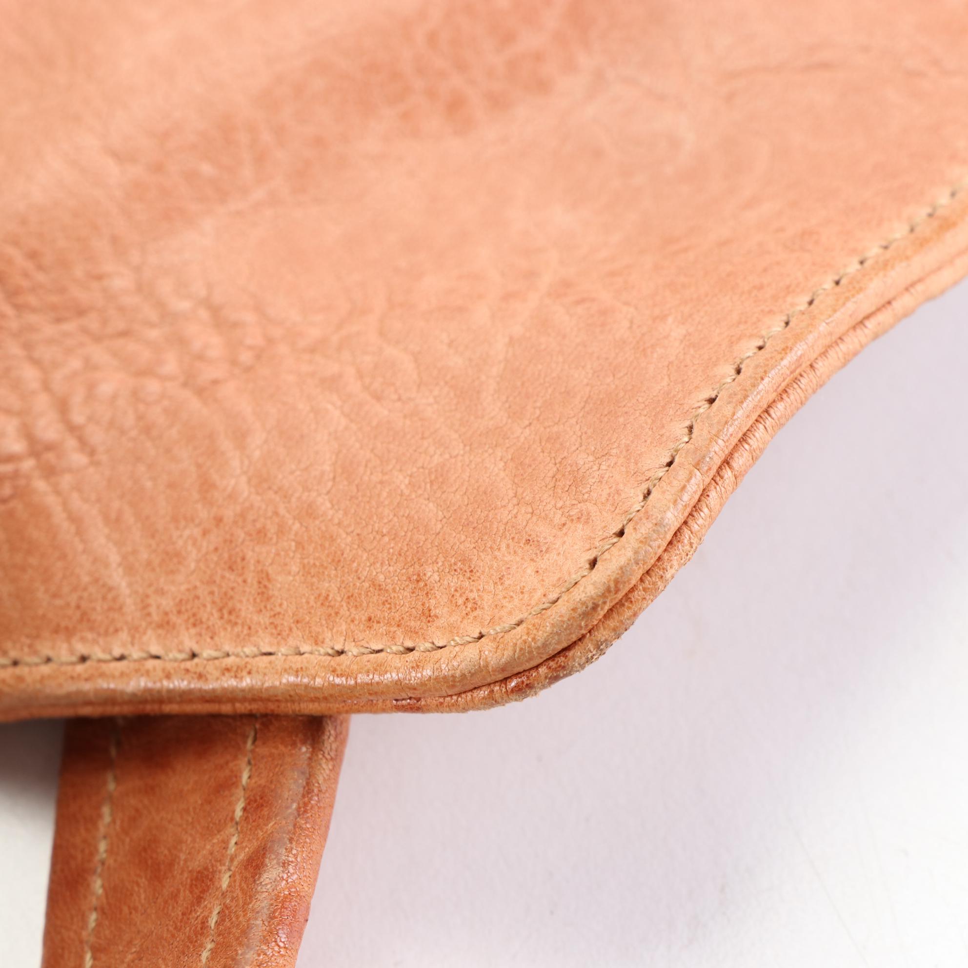 Miu Miu Leather Front Flap Shoulder Bag