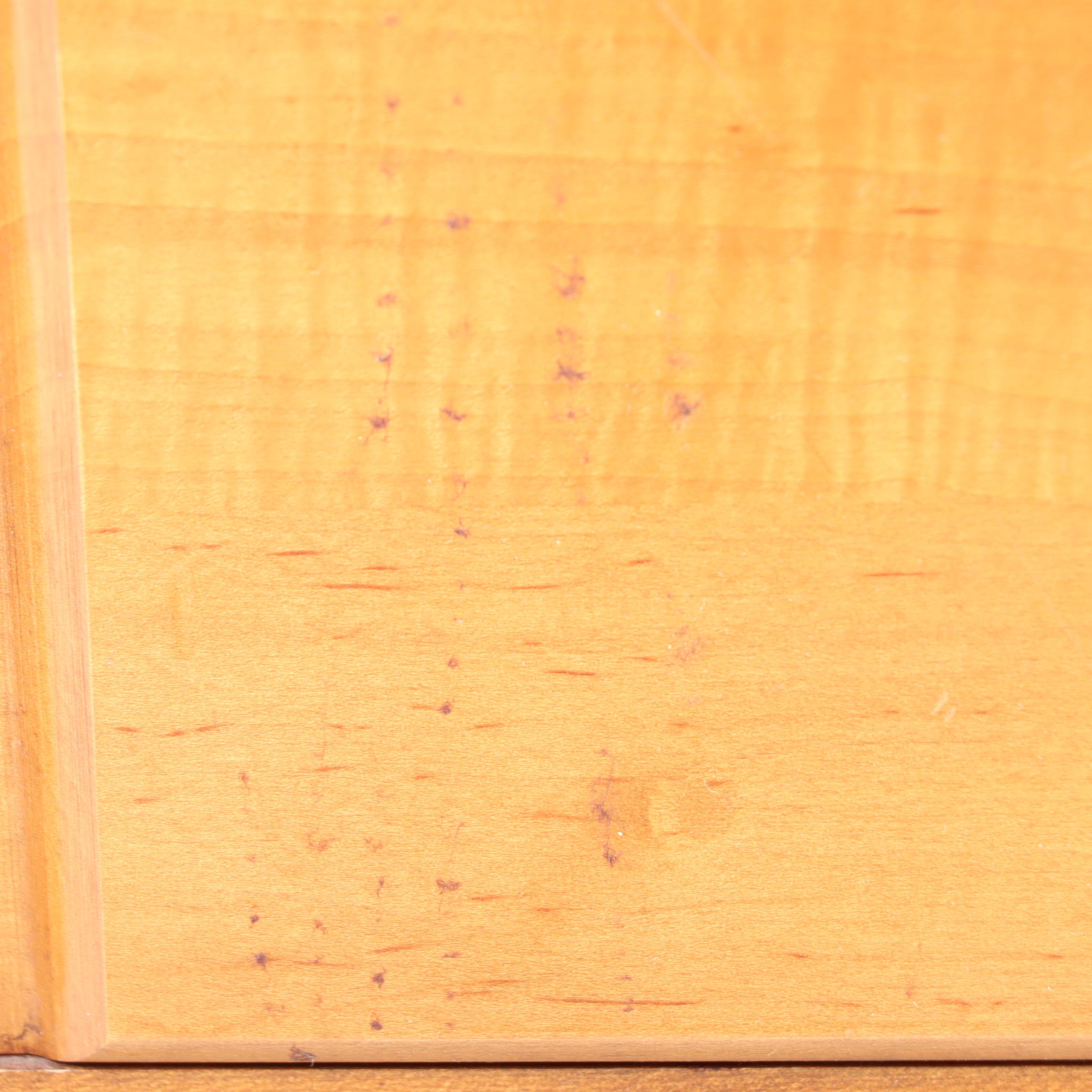 American Colonial Style Maple Four-Drawer "Apothecary" Chest