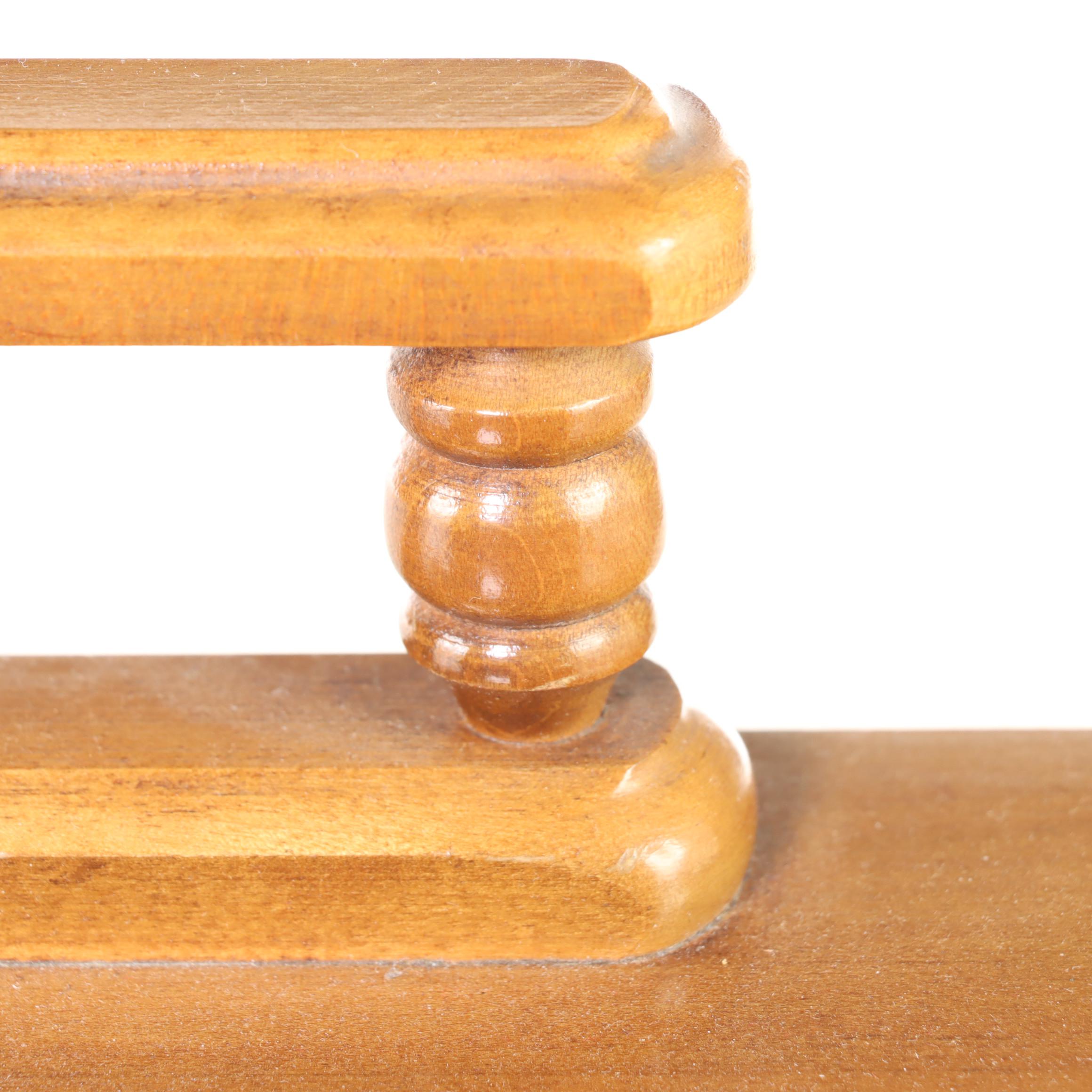 American Colonial Style Maple Four-Drawer "Apothecary" Chest