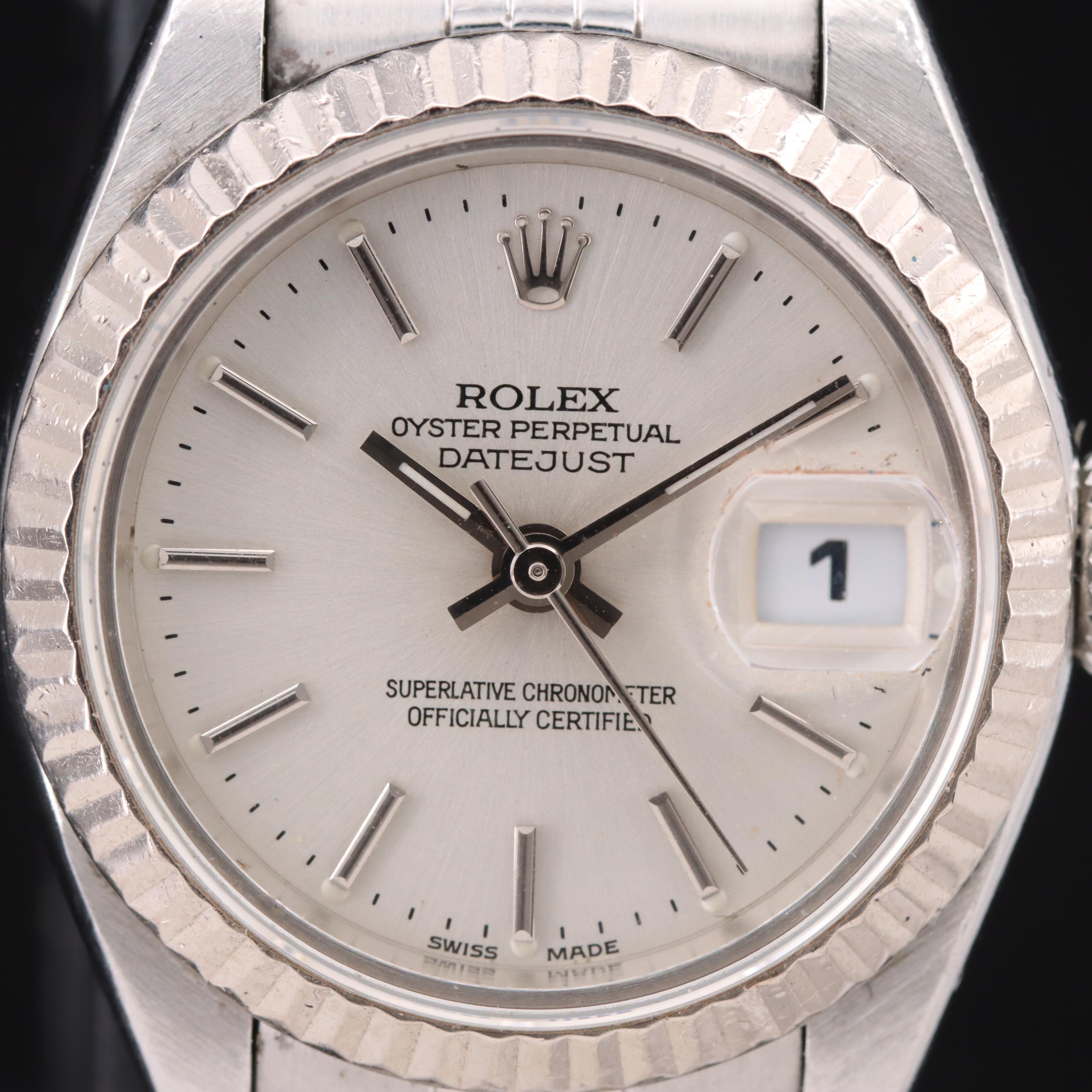 2002 - 2004 Rolex Oyster Perpetual Datejust Watch