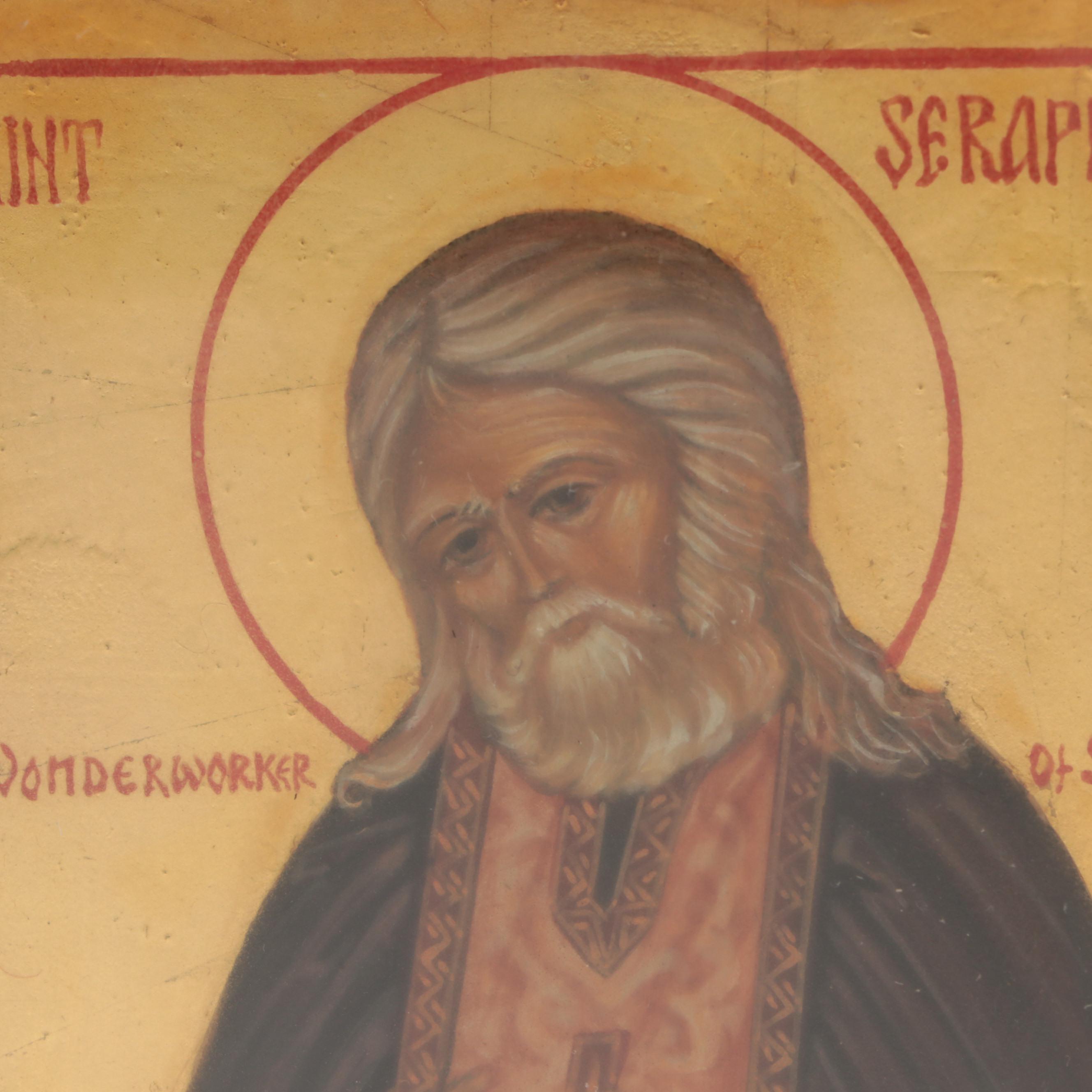 Eastern Orthodox Icon of St. Seraphim of Sarov