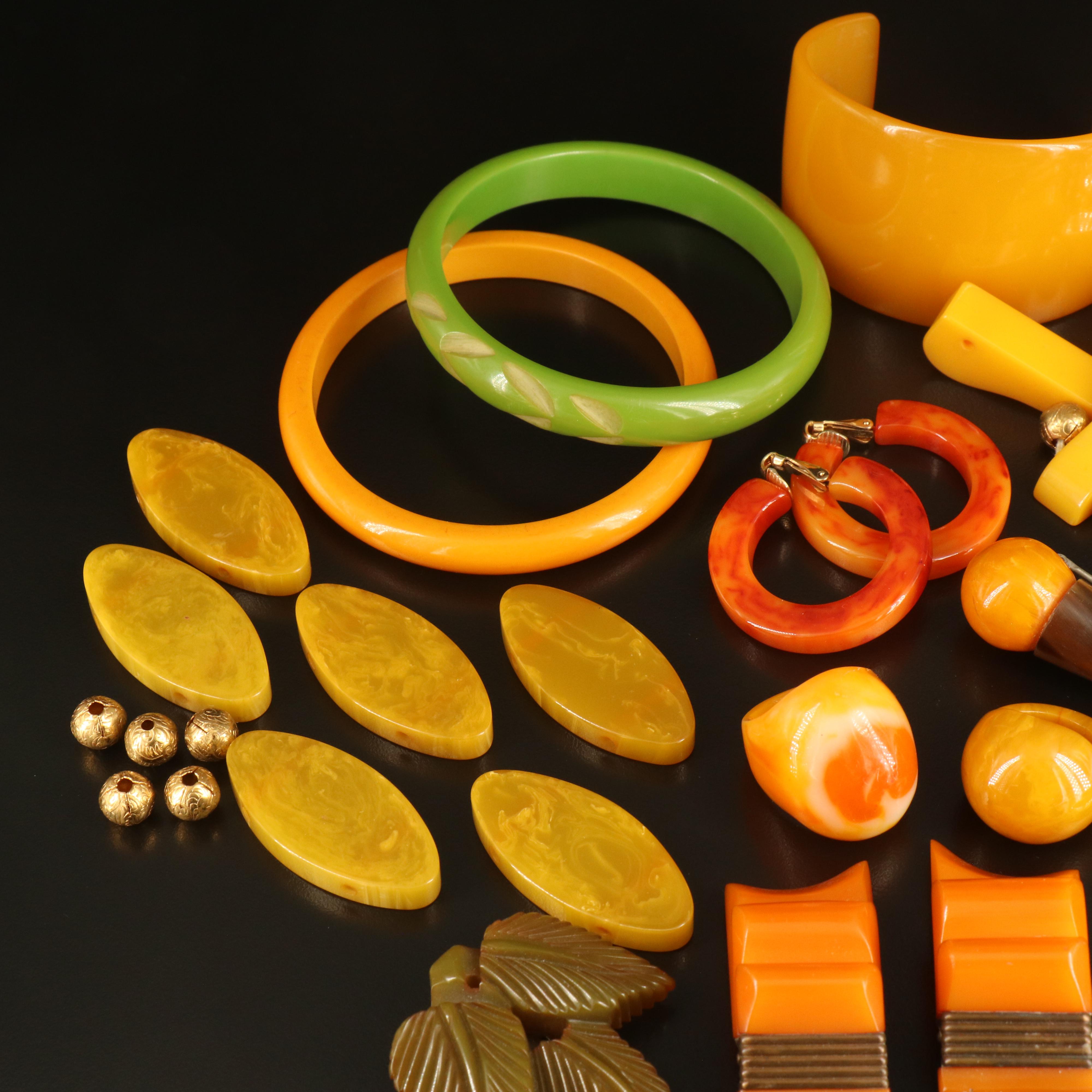 Vintage Bakelite Jewelry Collection