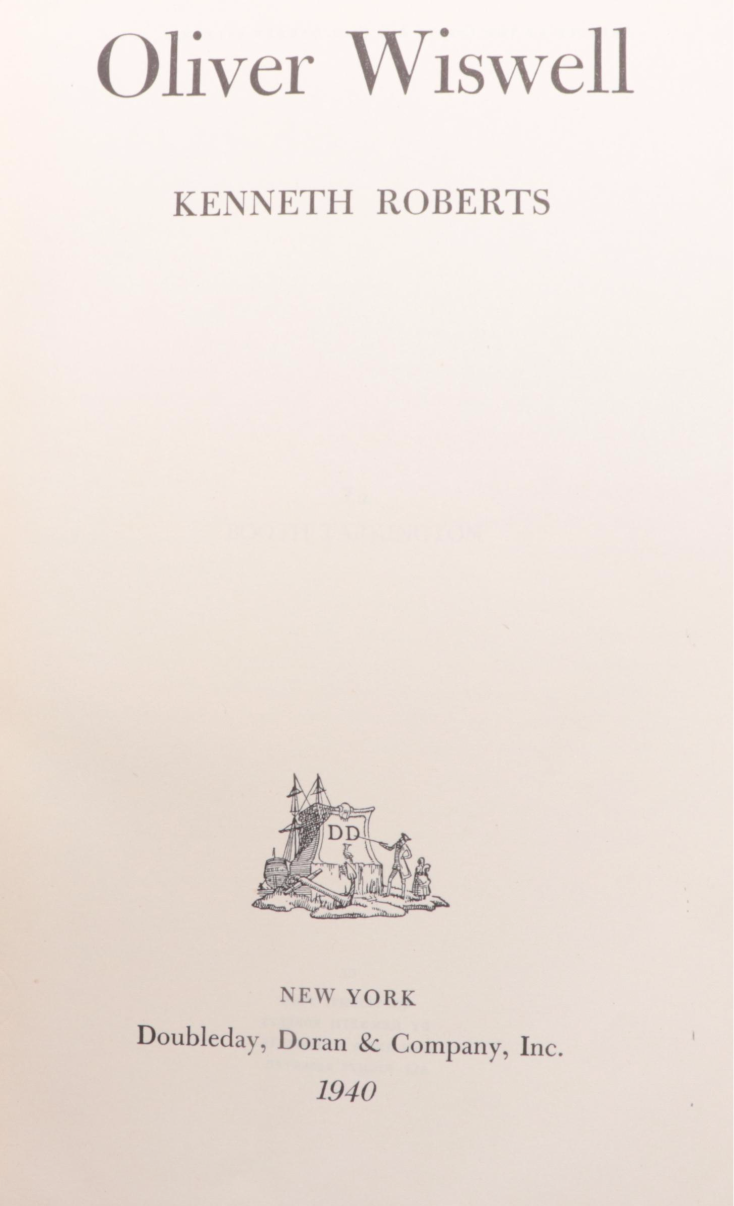 "Oliver Wiswell" by Kenneth Roberts and More Books