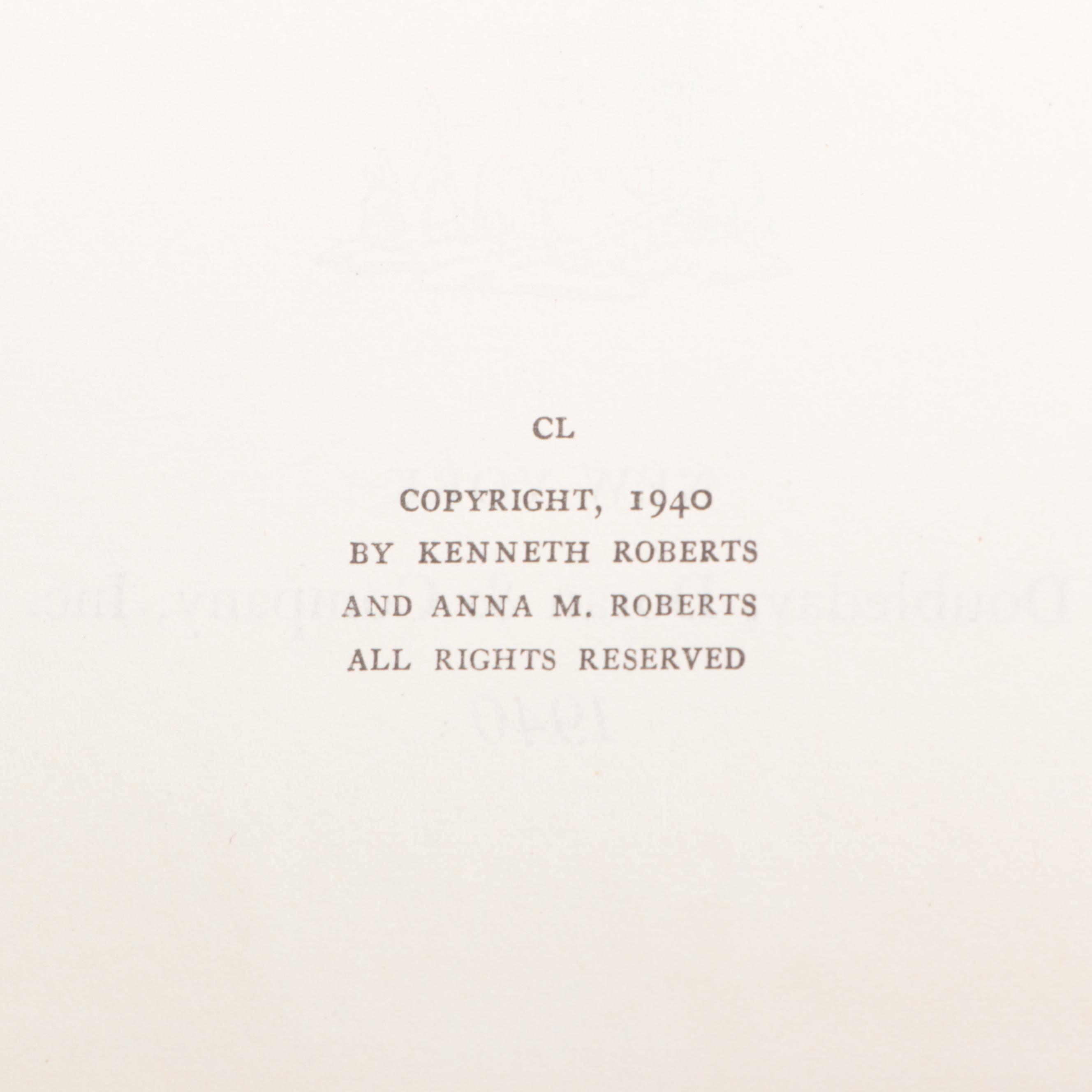 "Oliver Wiswell" by Kenneth Roberts and More Books