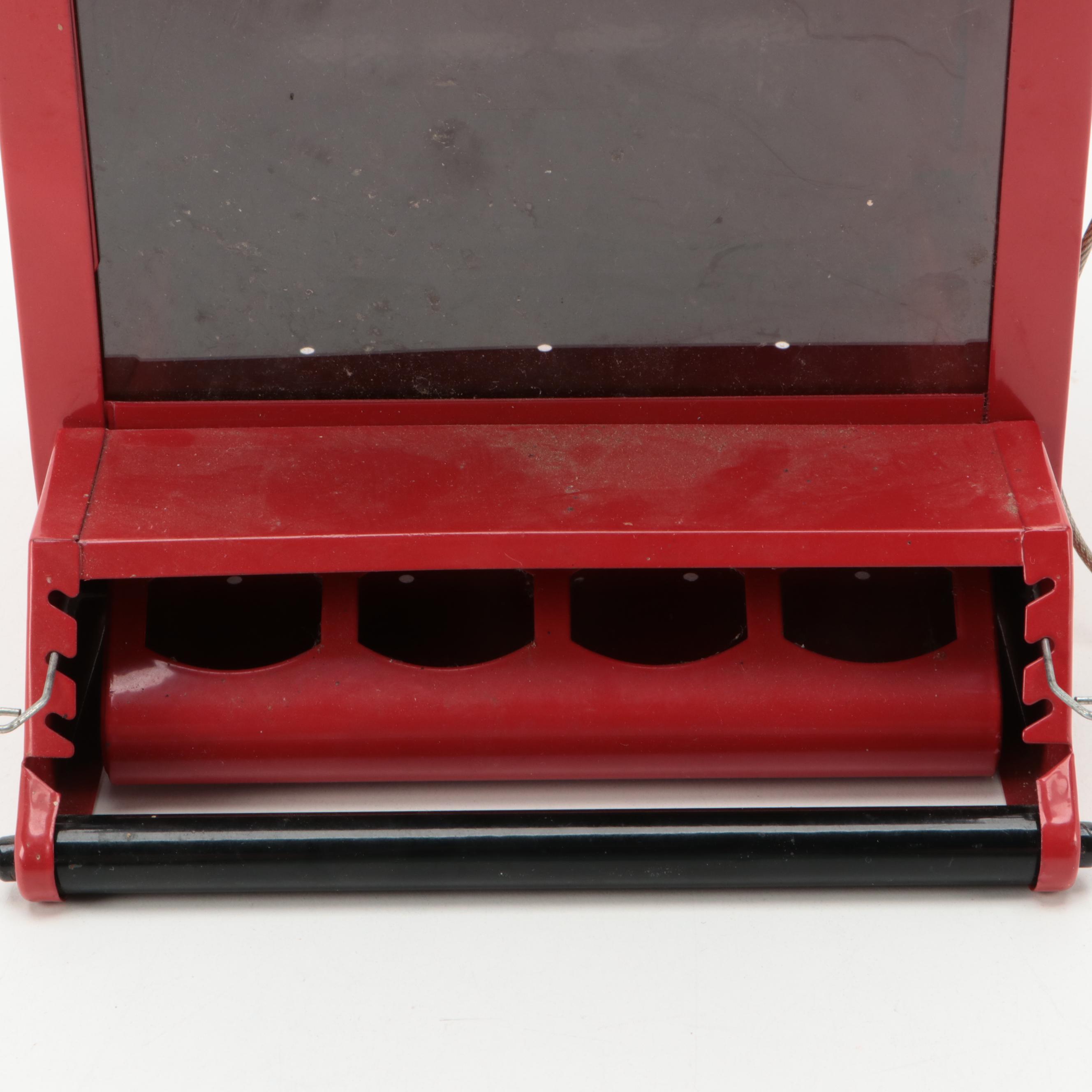 WoodLink Bat House with Other Metal Squirrel-Resistant Hopper Bird Feeder