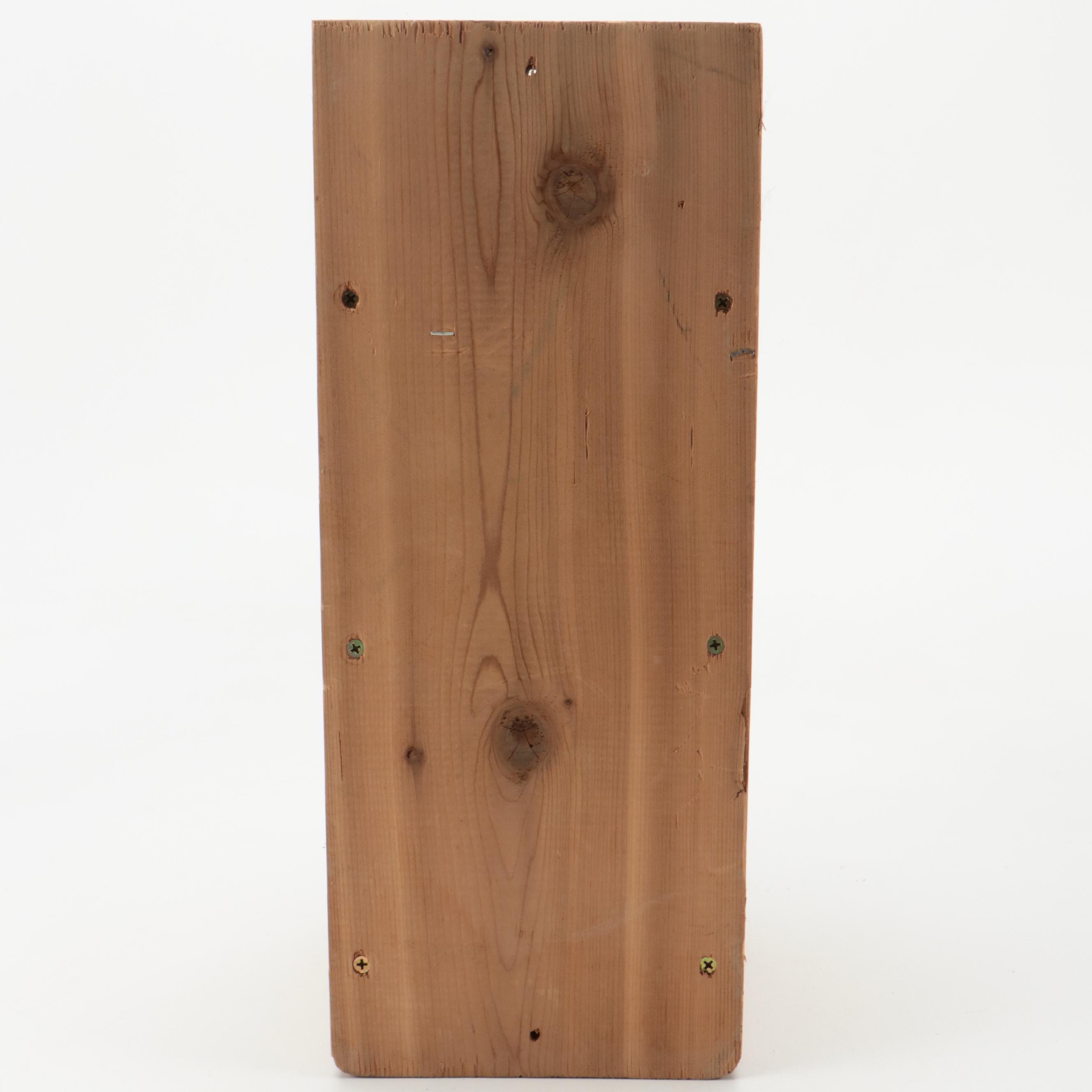 WoodLink Bat House with Other Metal Squirrel-Resistant Hopper Bird Feeder