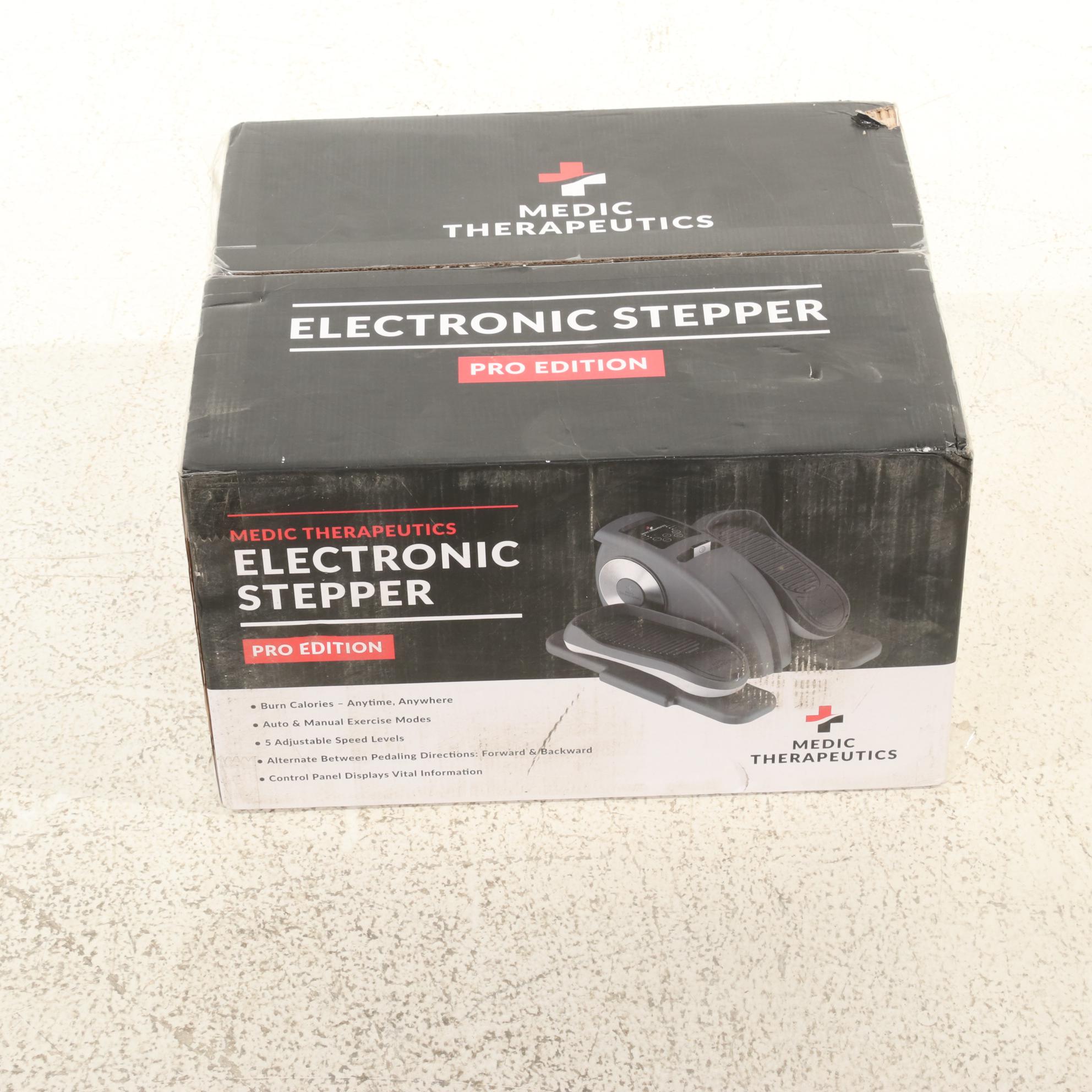 Medic Therapeutics Electronic Steppers With MaxKare Exercise Bike