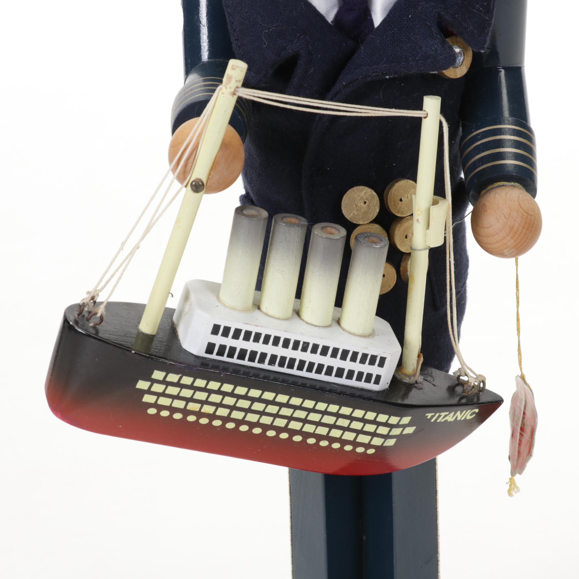Steinbach "Captain Smith of the Titanic" Nutcracker Figure