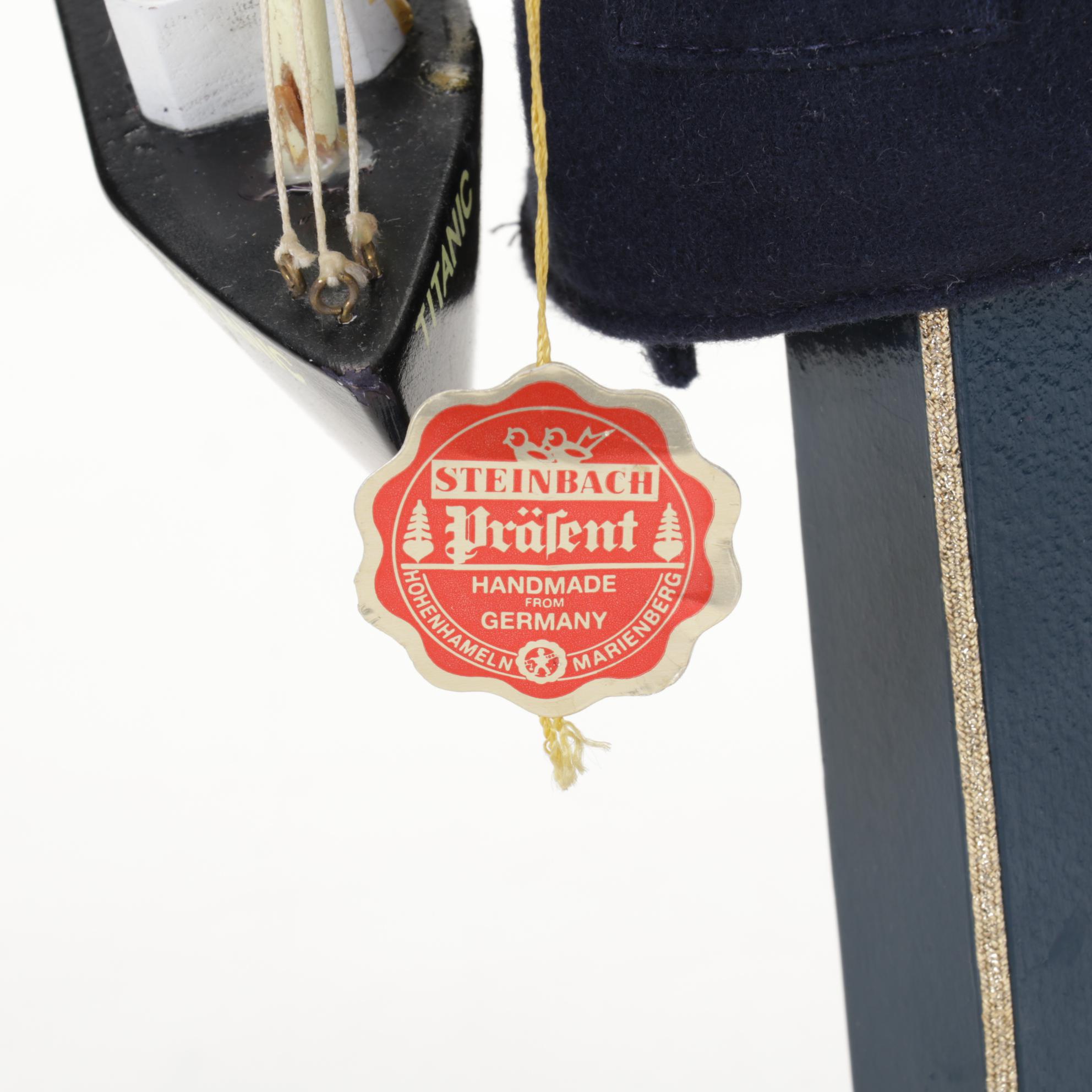 Steinbach "Captain Smith of the Titanic" Nutcracker Figure