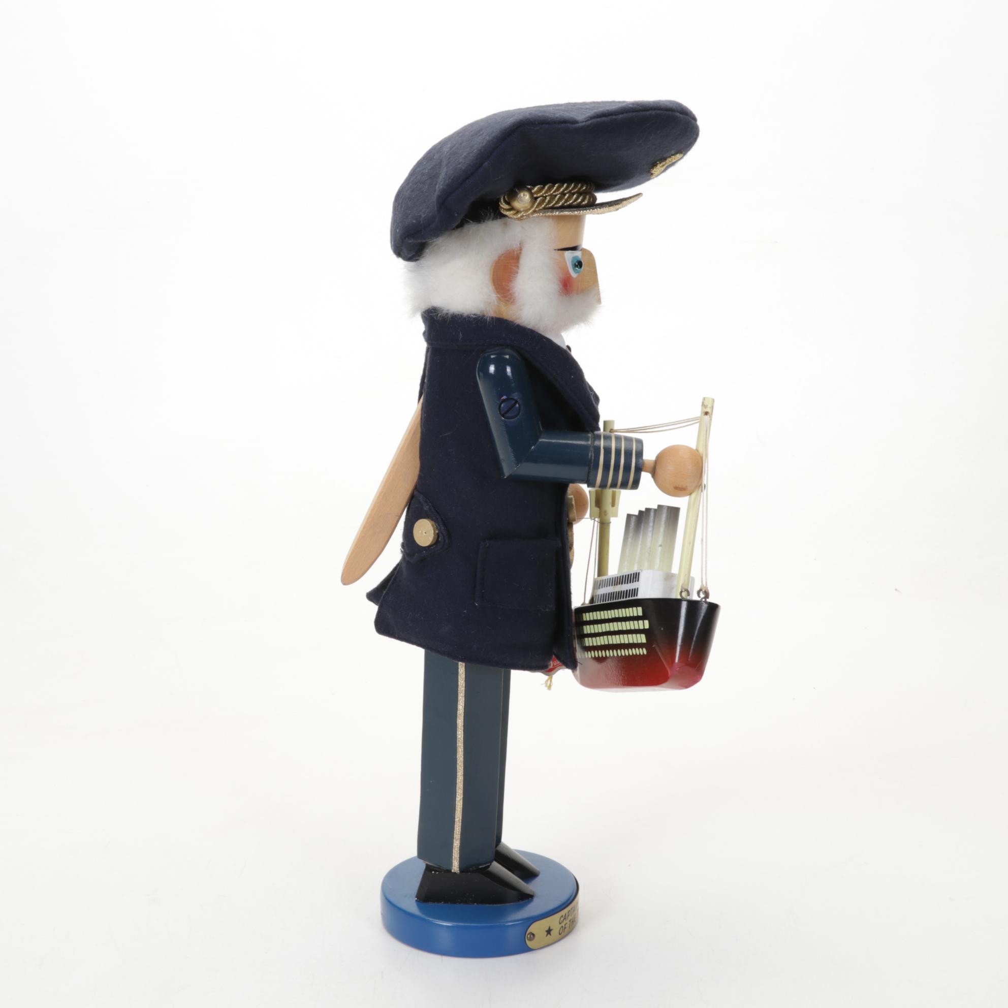 Steinbach "Captain Smith of the Titanic" Nutcracker Figure