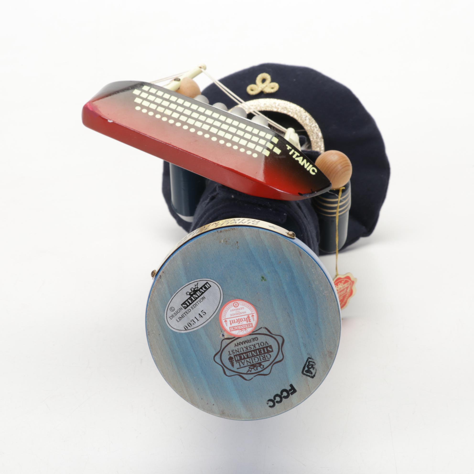 Steinbach "Captain Smith of the Titanic" Nutcracker Figure