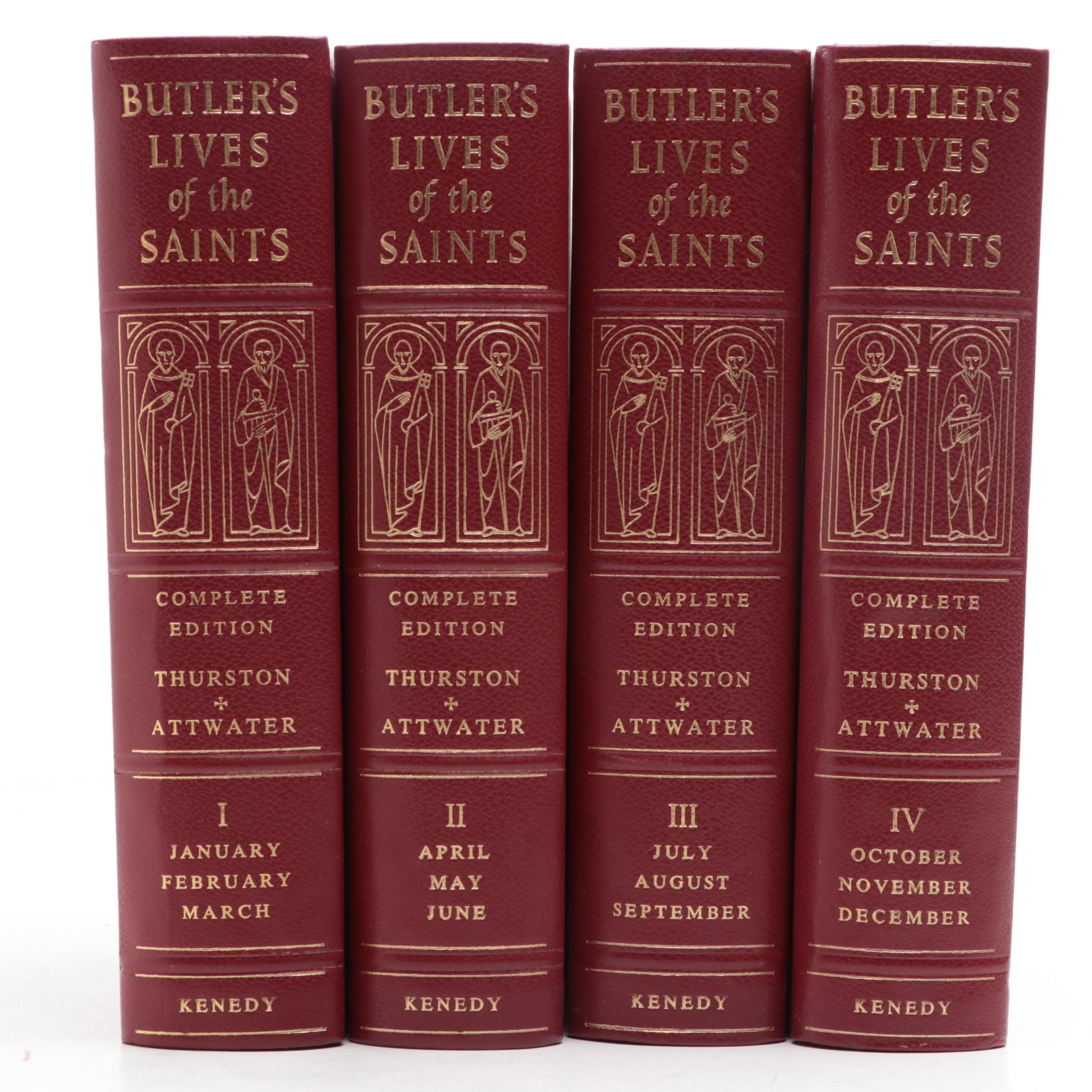 "Butler's Lives of Saints" Complete Set Edited by H Thurston and D. Attwater