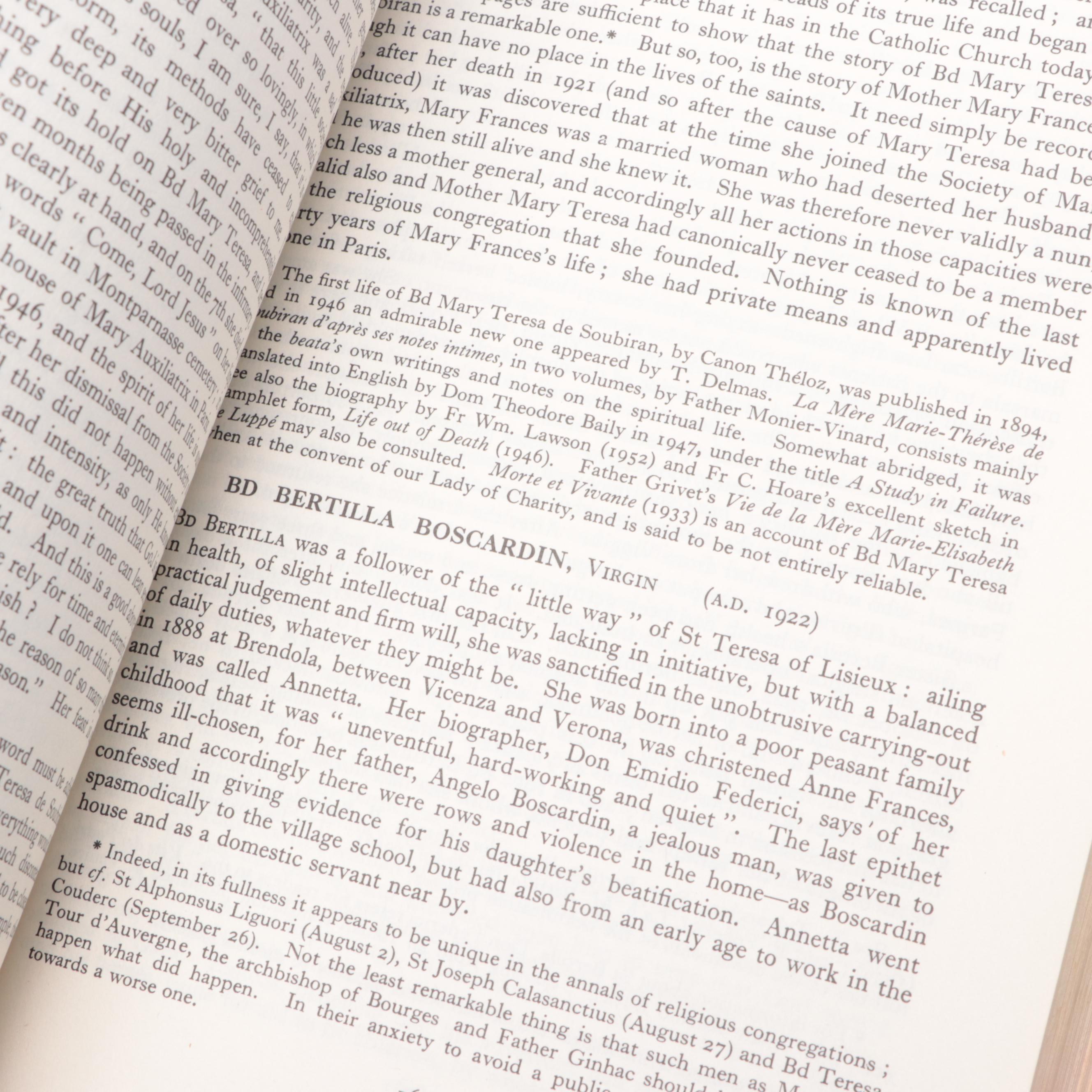 "Butler's Lives of Saints" Complete Set Edited by H Thurston and D. Attwater