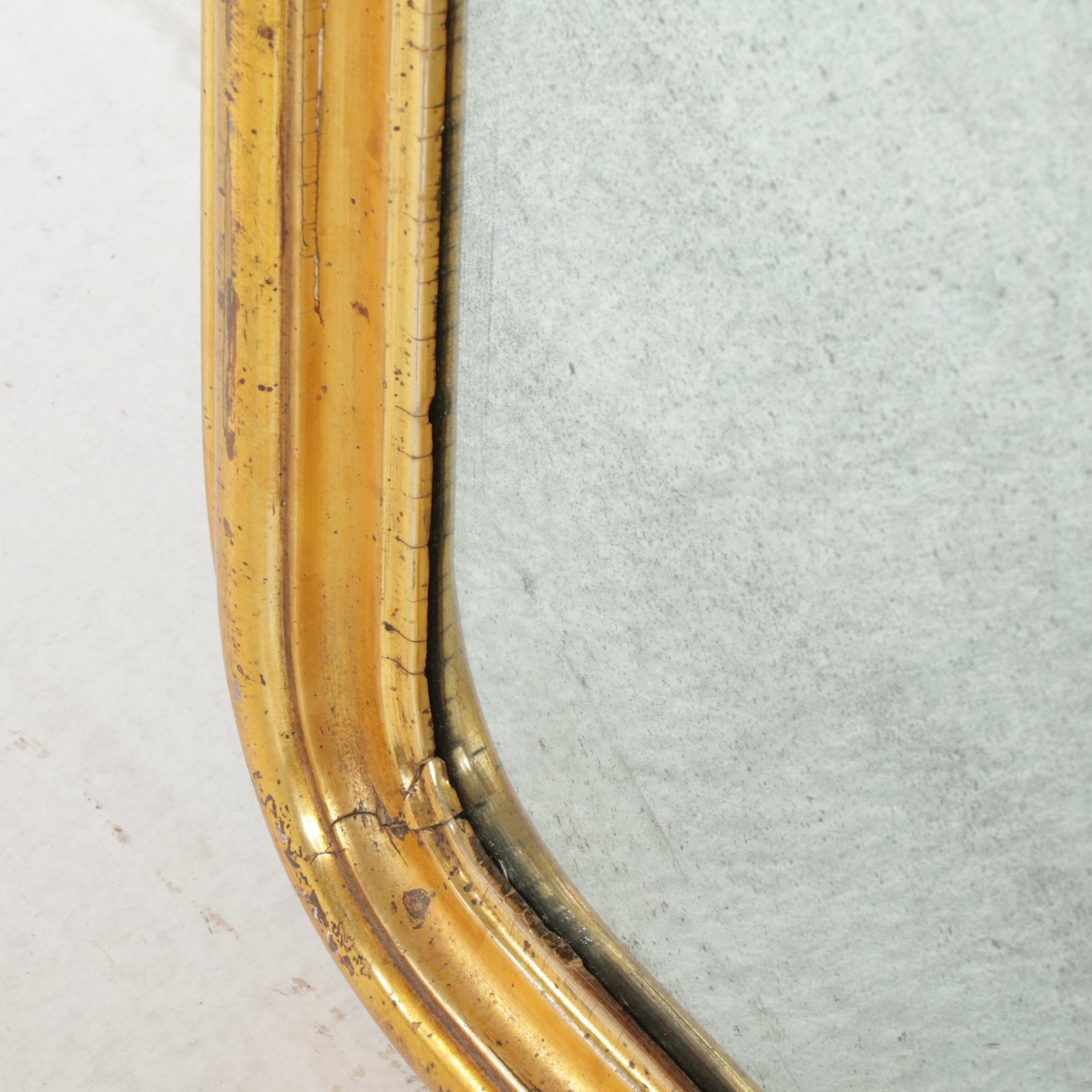 Late Victorian Giltwood Wall Mirror