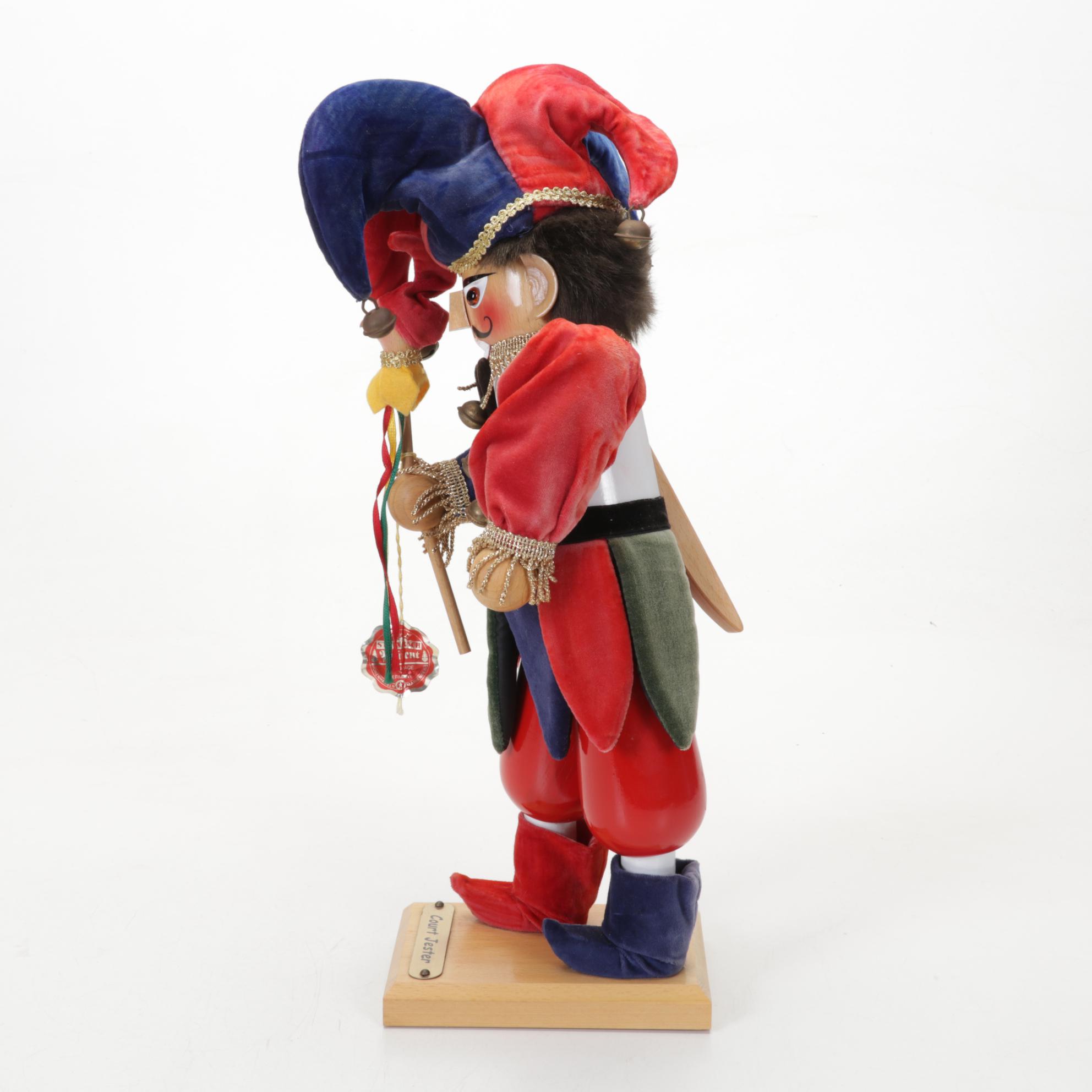 Steinbach Hand-Crafted "Court Jester" Nutcracker