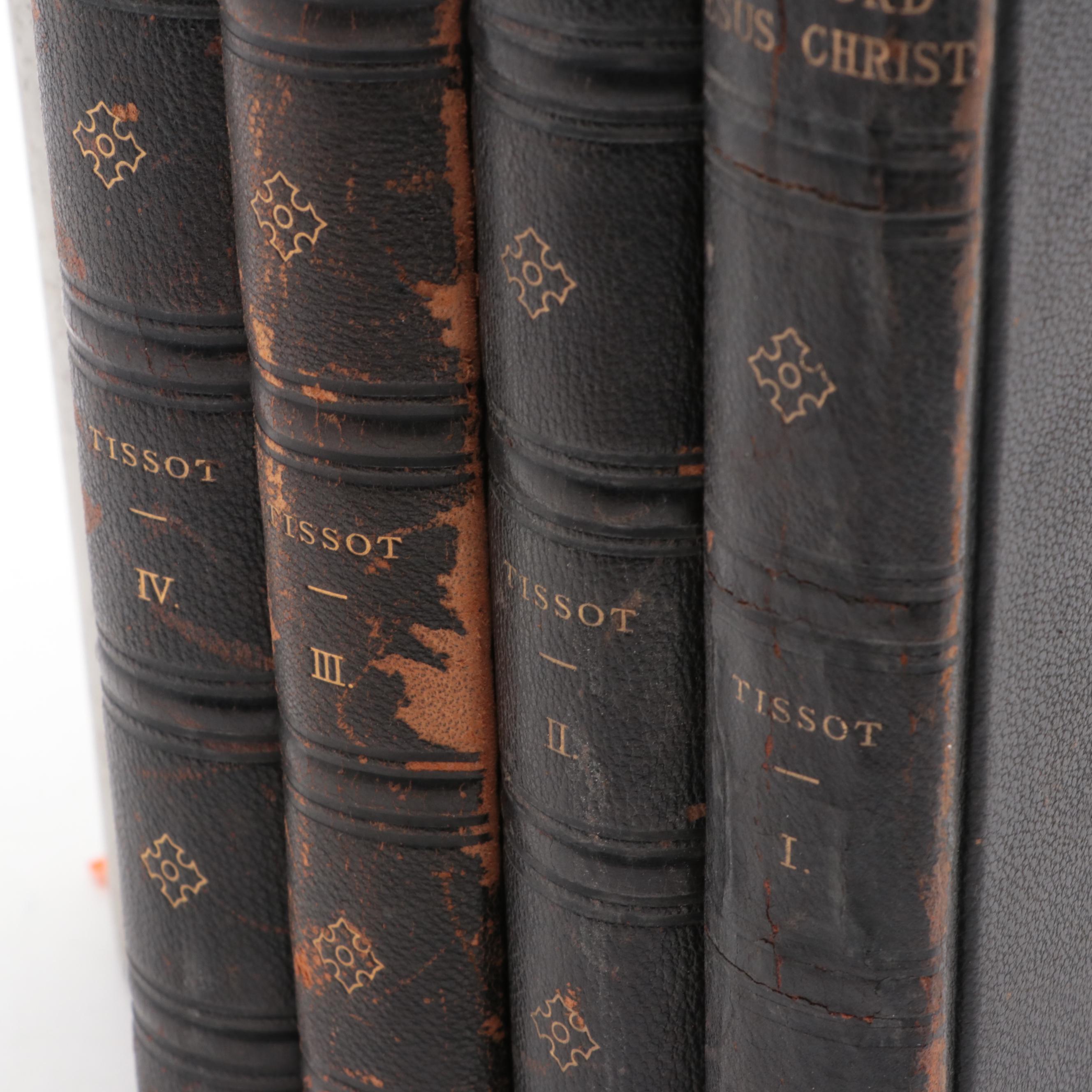 "The Life of Our Savior Jesus Christ" Four-Volume Set by J. James Tissot, 1899