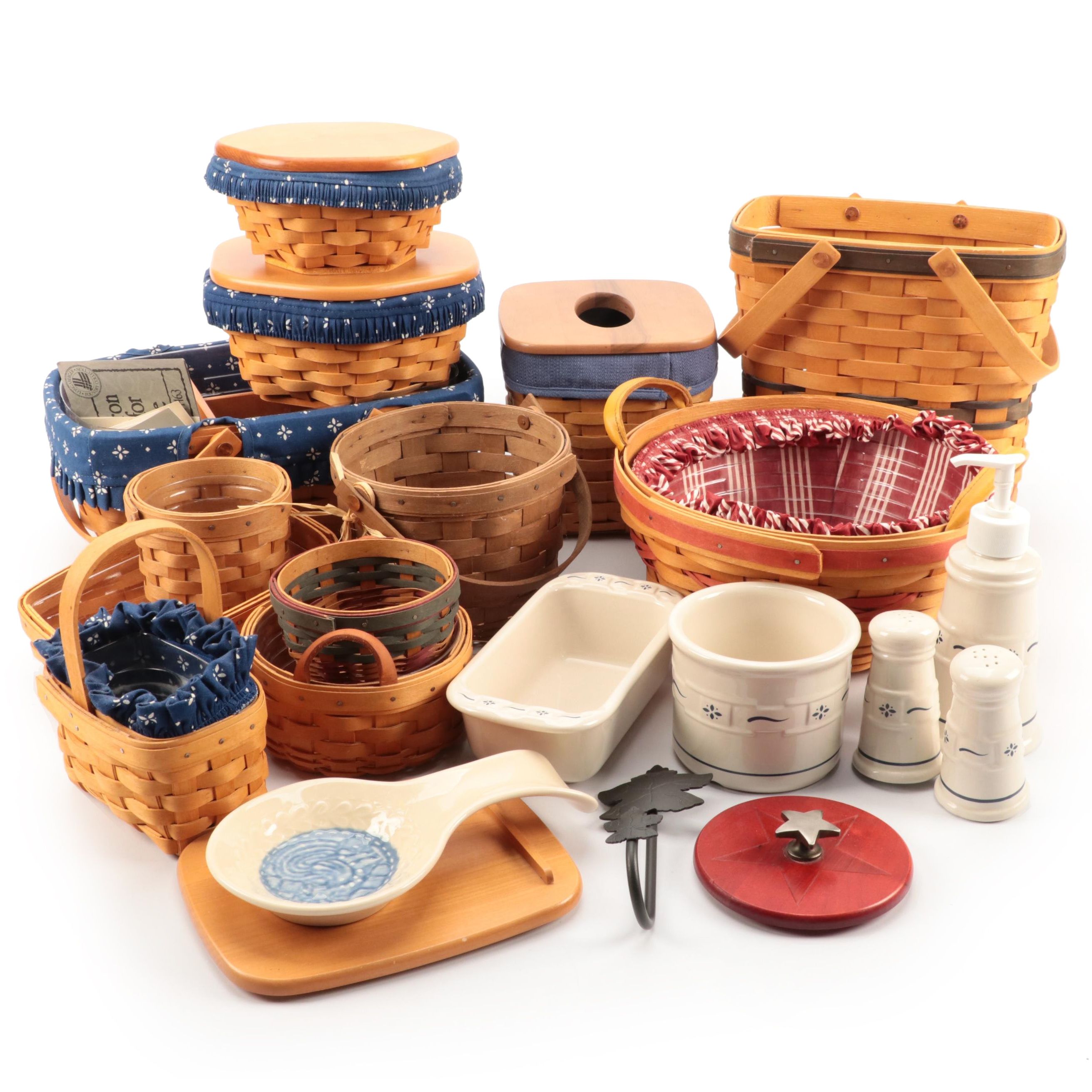 Longaberger Baskets, Pottery and More