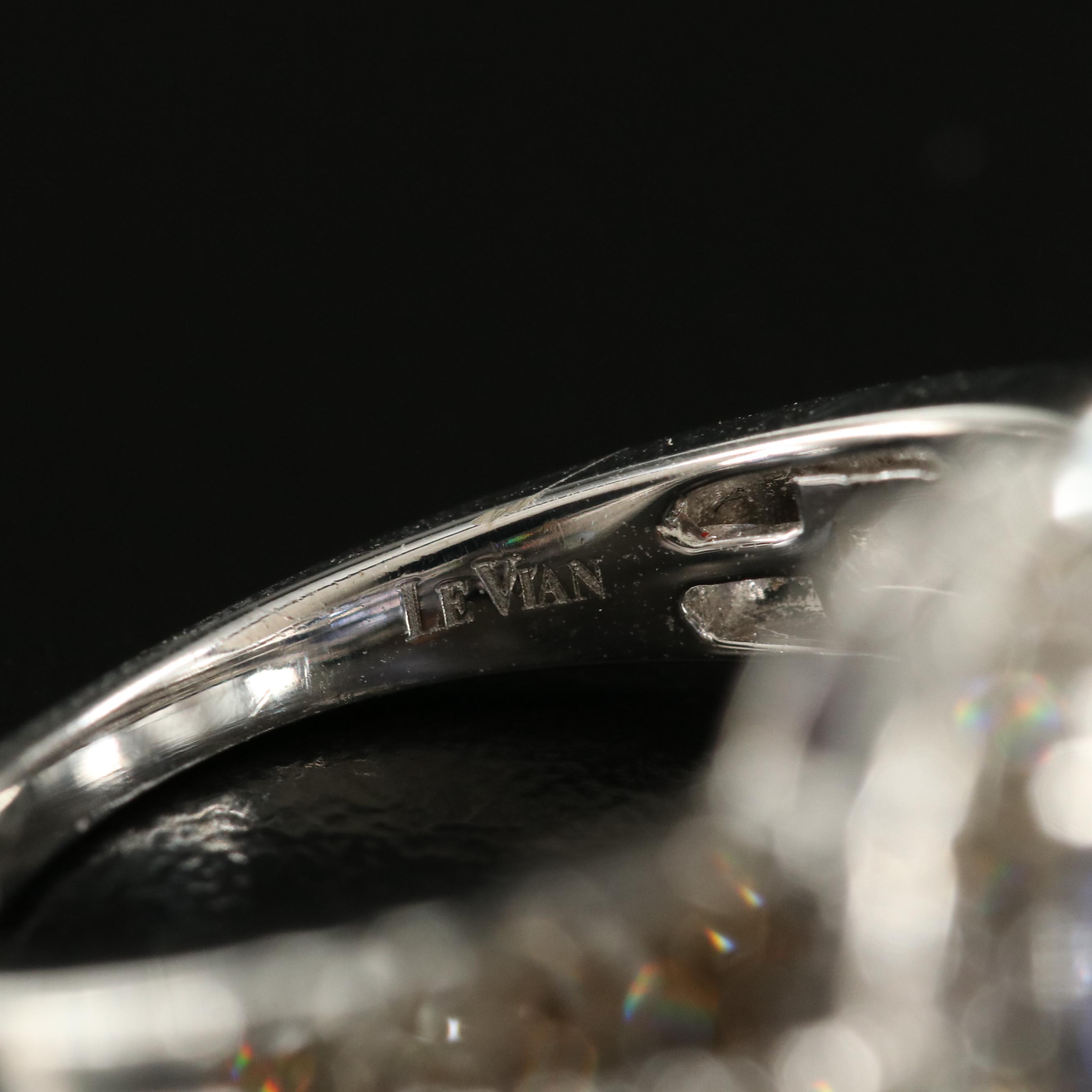 LeVian 14K 5.78 Tanzanite and 1.13 CTW Diamond Ring