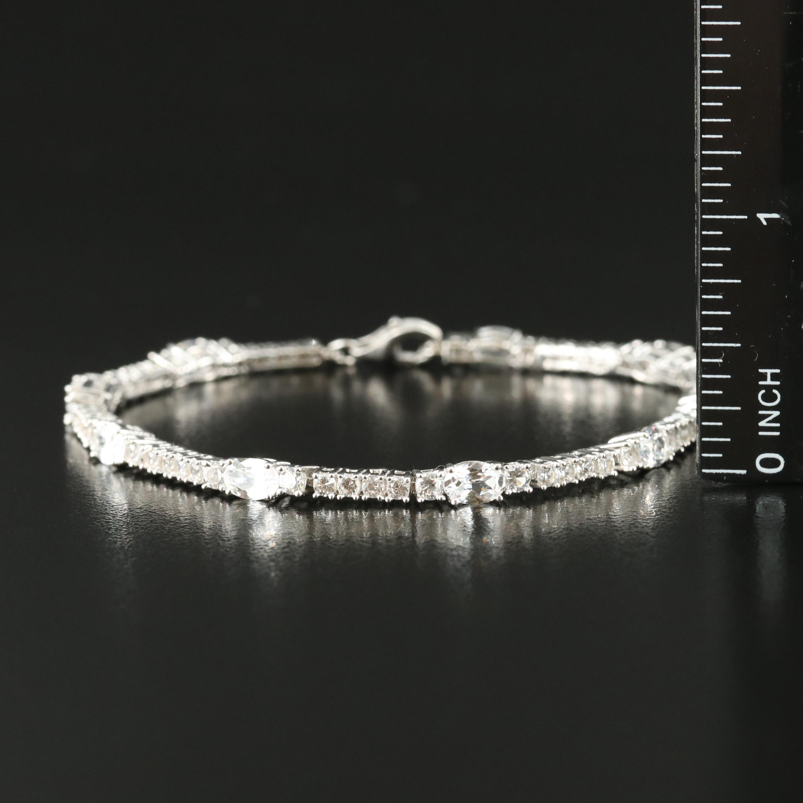 Sterling Sapphire Bracelet