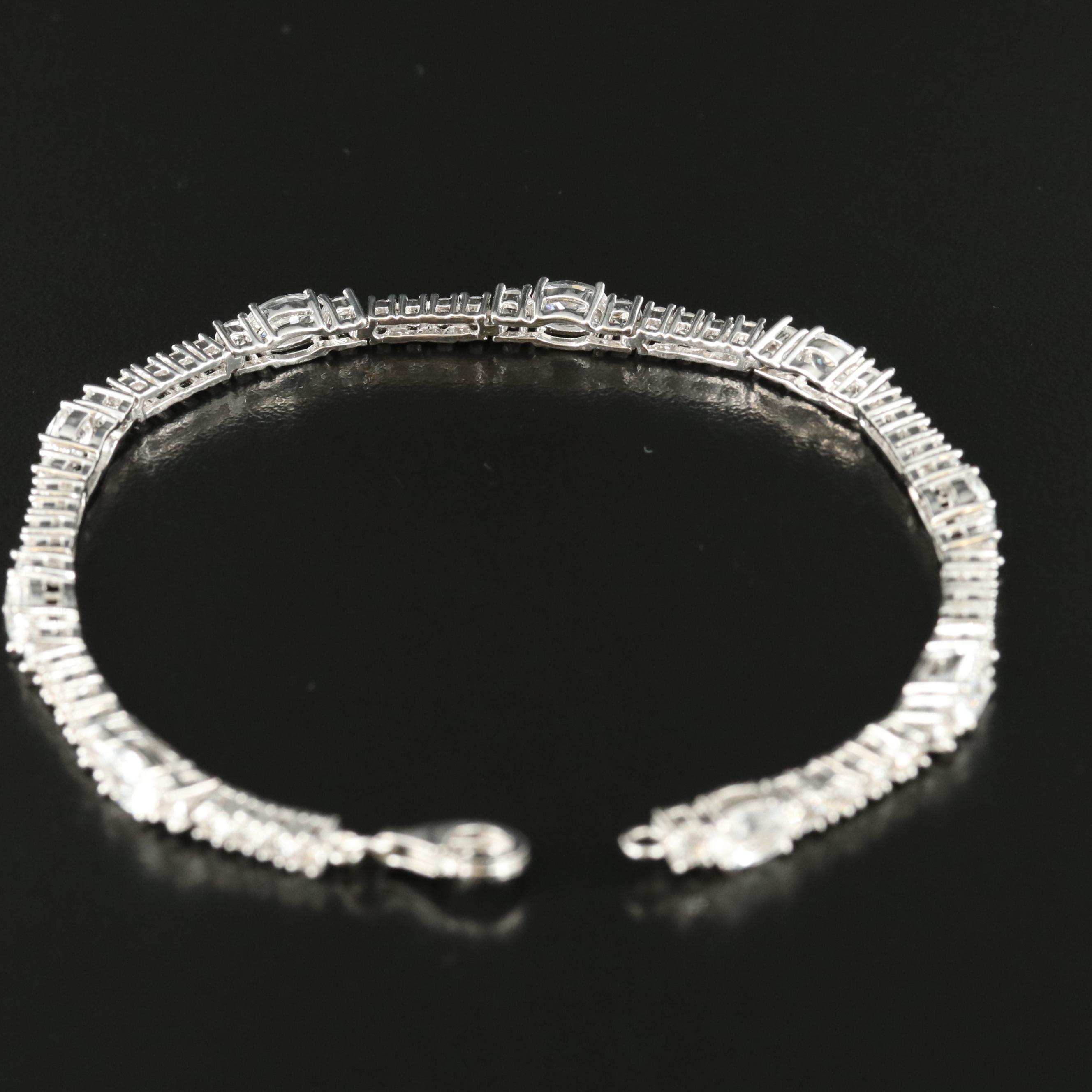 Sterling Sapphire Bracelet