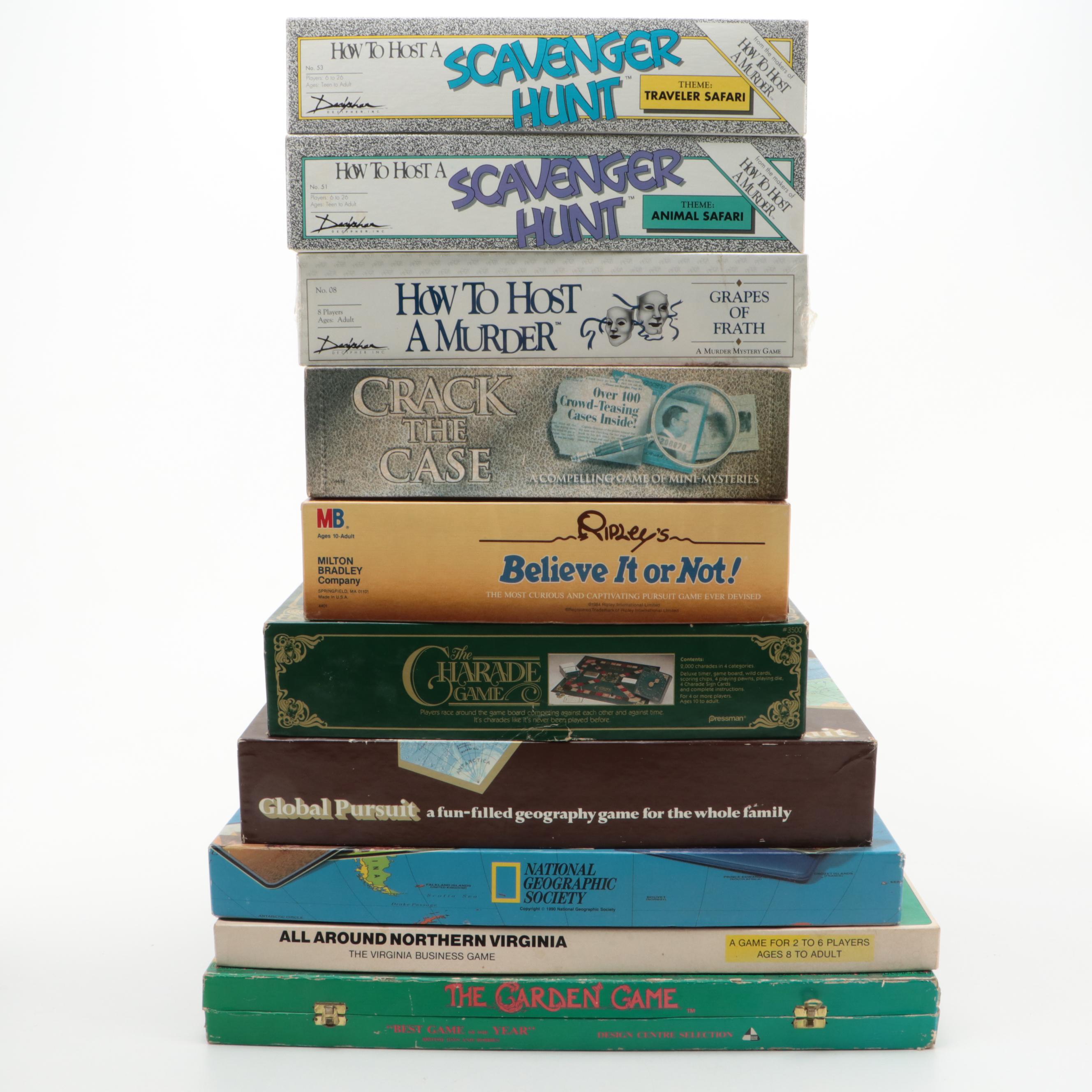 Ripley's Believe It Or Not, Scavenger Hunt and More Board Games, Late 20th C