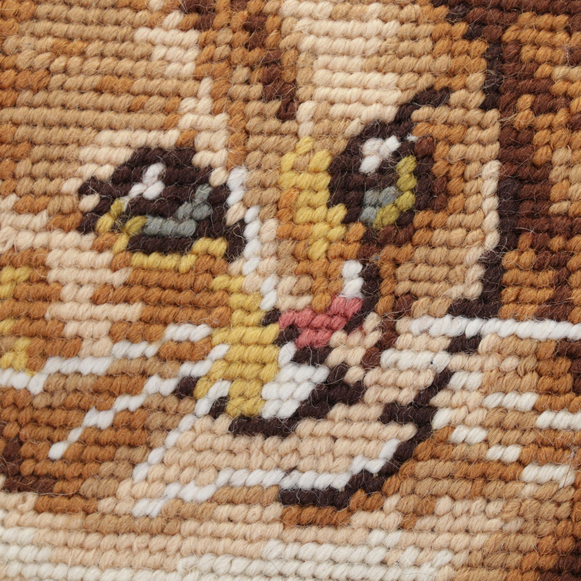 Needlework Animal Accent Pillows