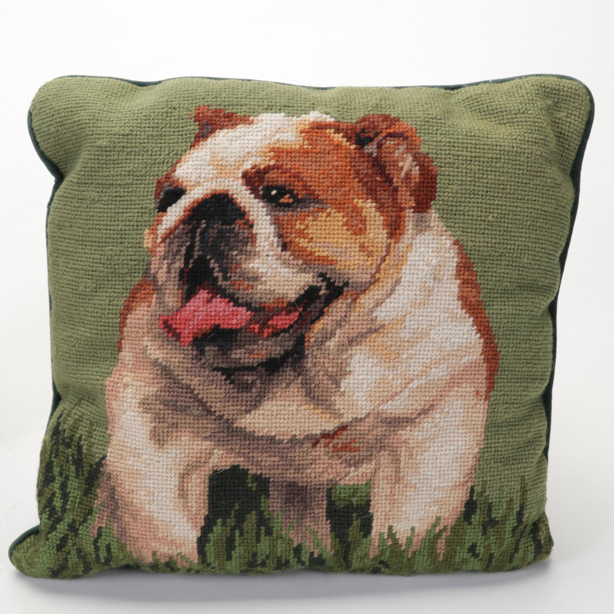 Needlework Animal Accent Pillows
