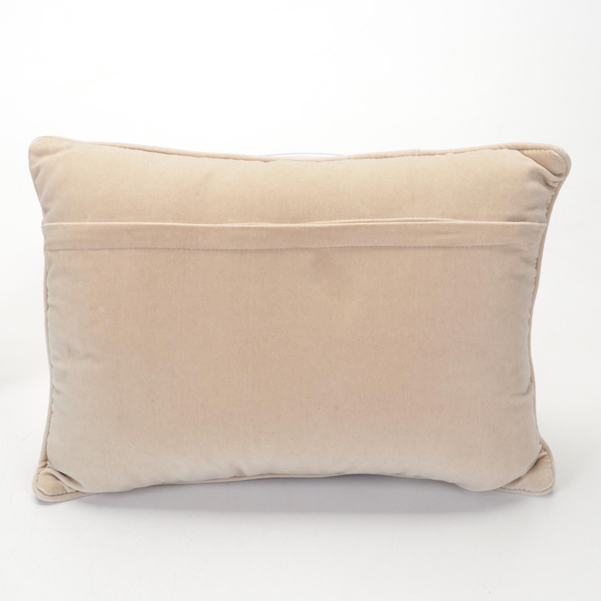 Needlework Animal Accent Pillows