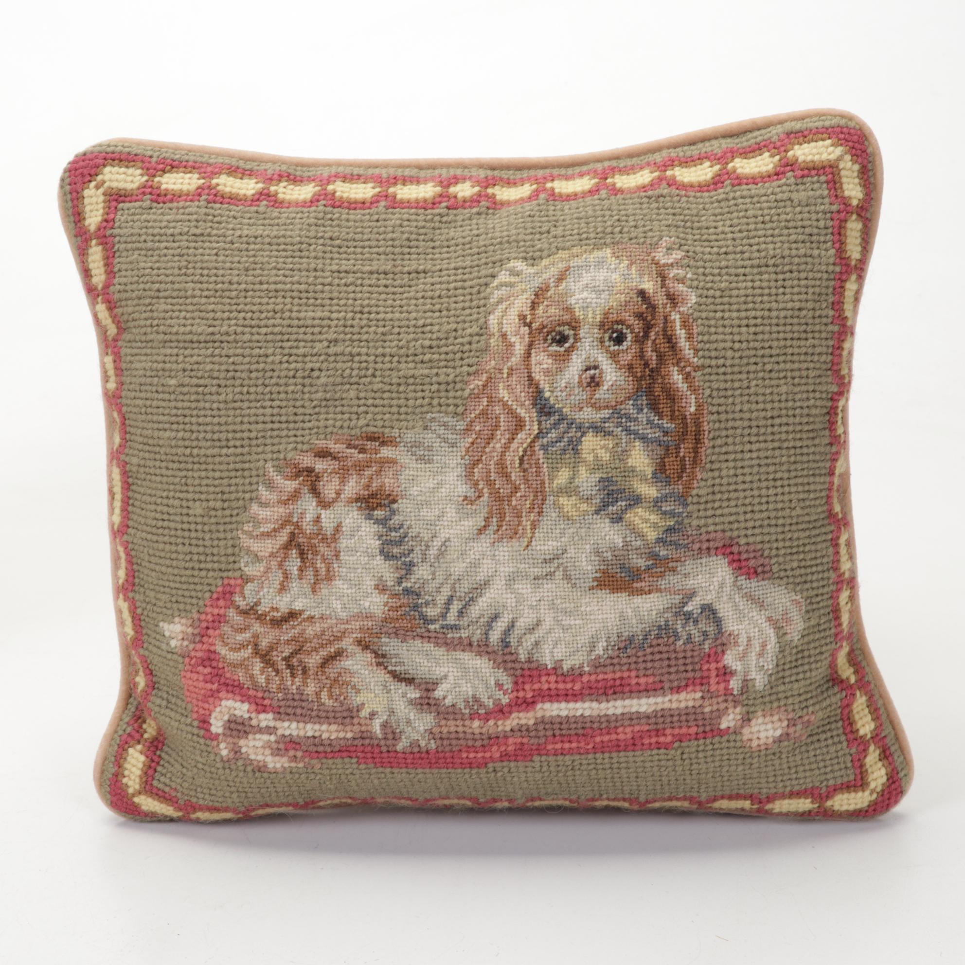 Needlework Animal Accent Pillows