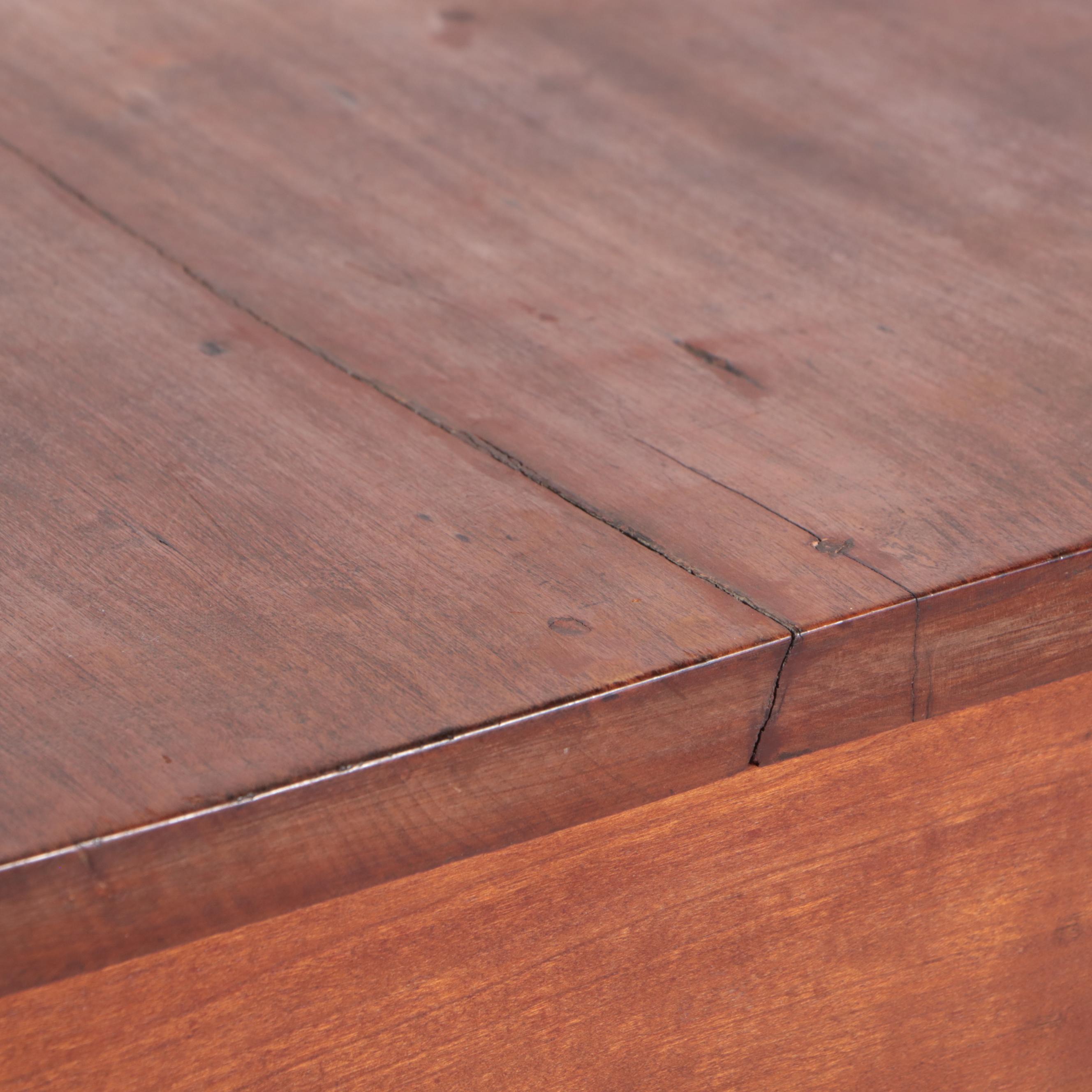 Late Federal Cherrywood and Mahogany Four-Drawer Chest, circa 1830