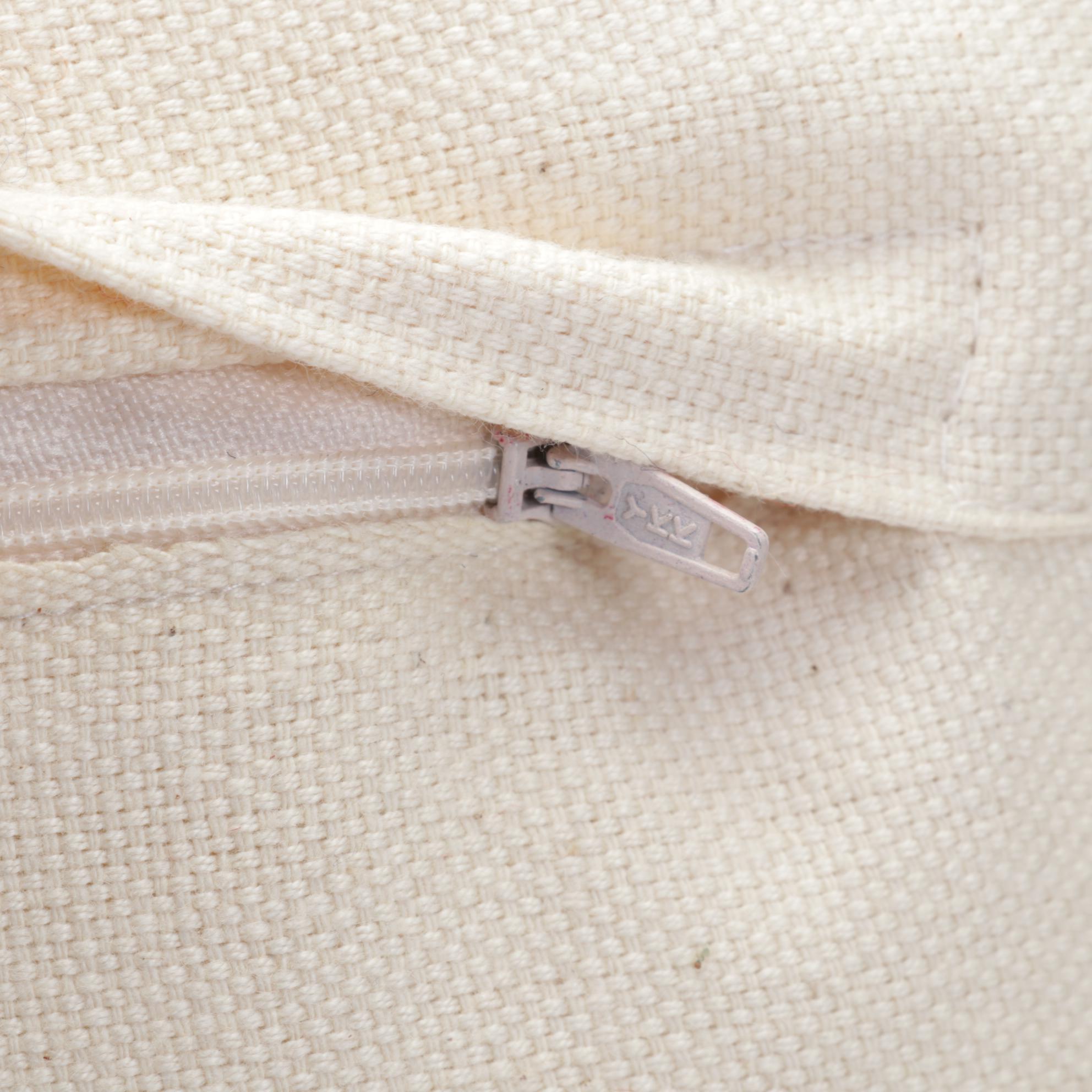 Embroidered and Woven Floral Accent Pillows