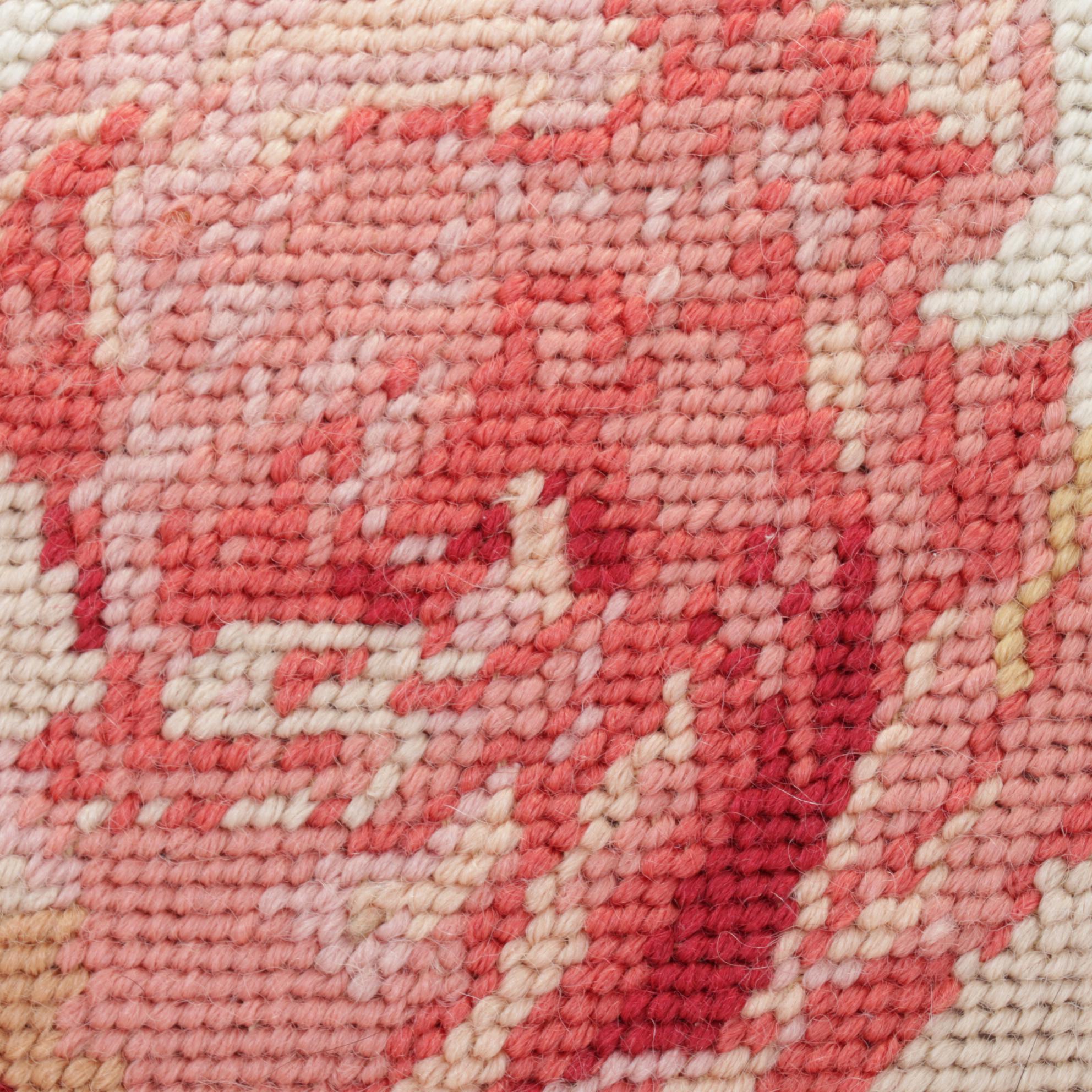 Embroidered and Woven Floral Accent Pillows