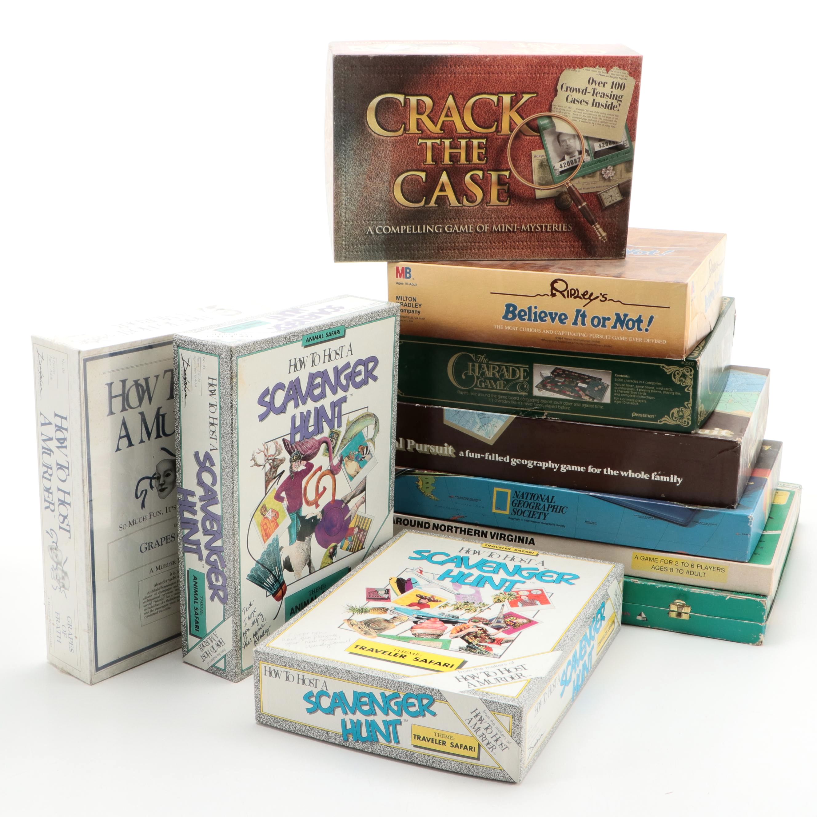 Ripley's Believe It Or Not, Scavenger Hunt and More Board Games, Late 20th C