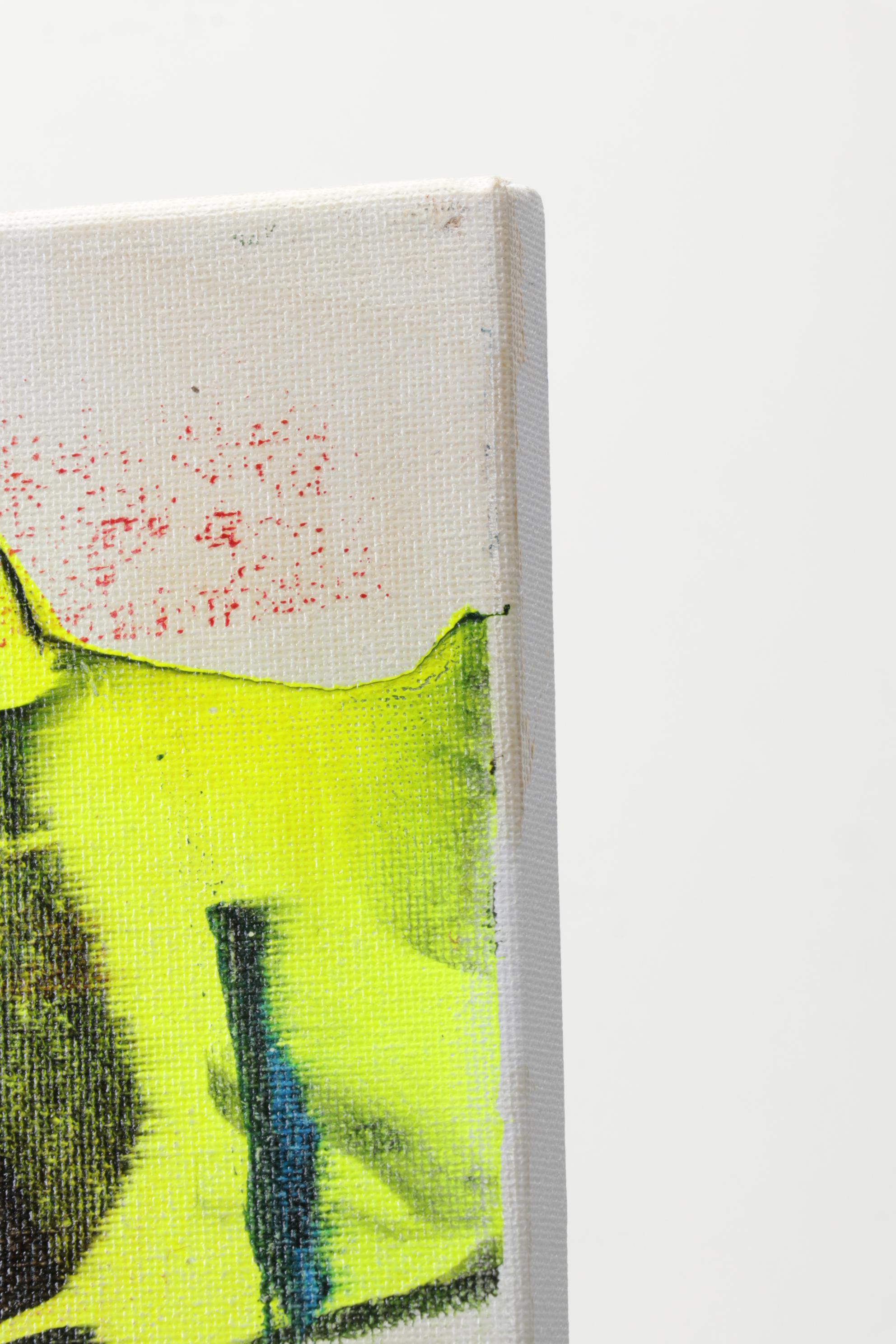 Farshad Lanjani Abstract Acrylic Painting, 21st Century