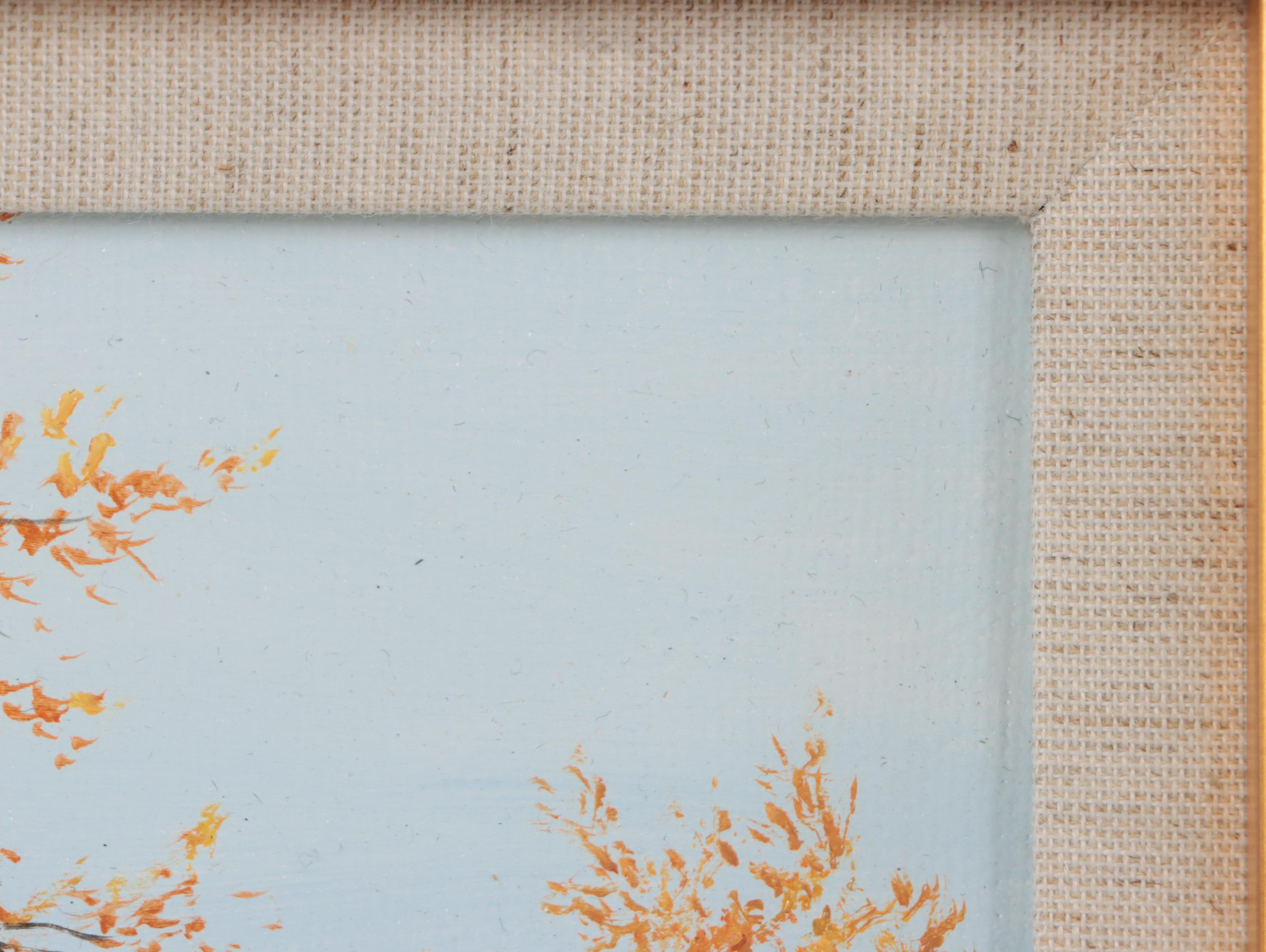 Jevgenijus Litvinas Oil Painting "Autumn Road," 2022