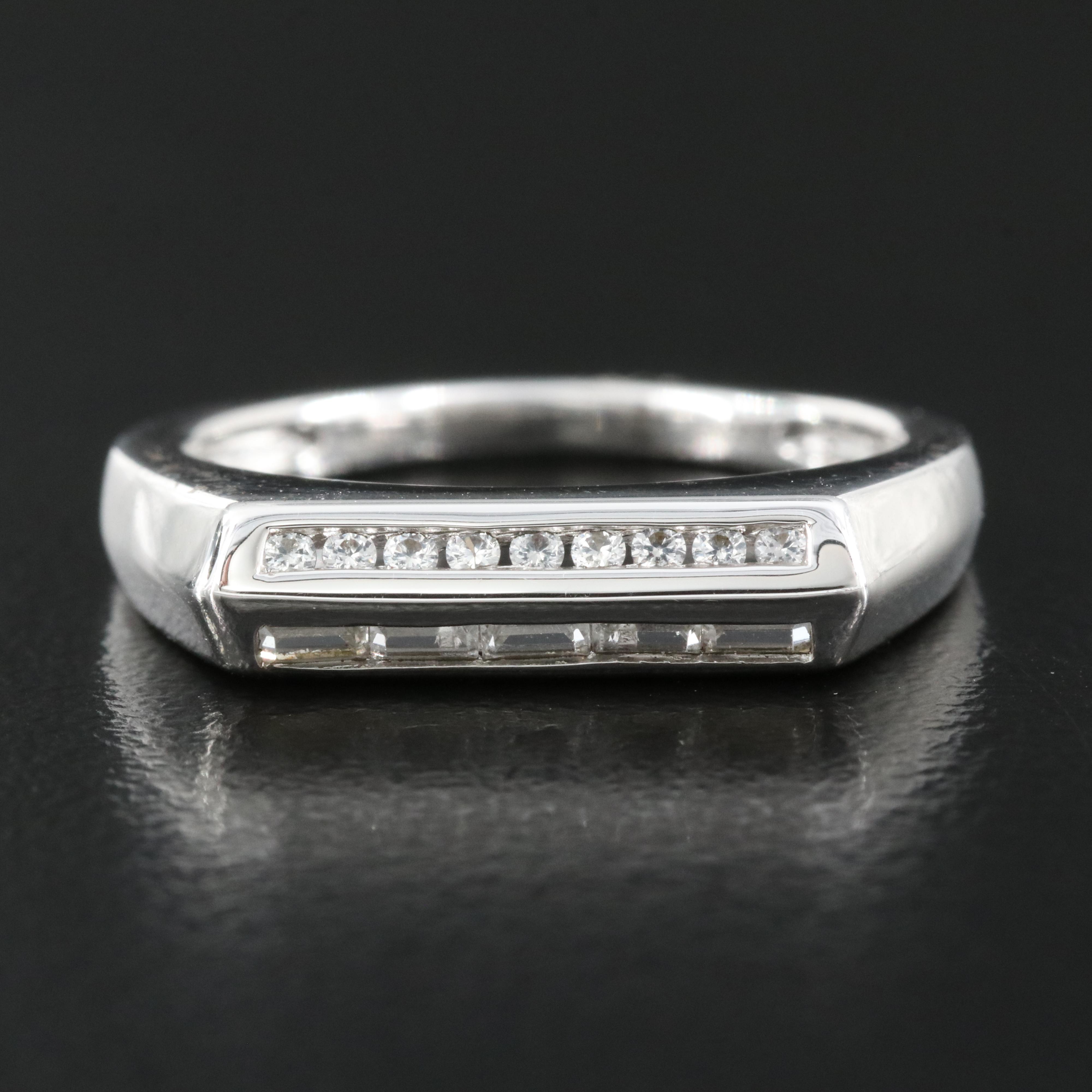 Sterling Sapphire Ring