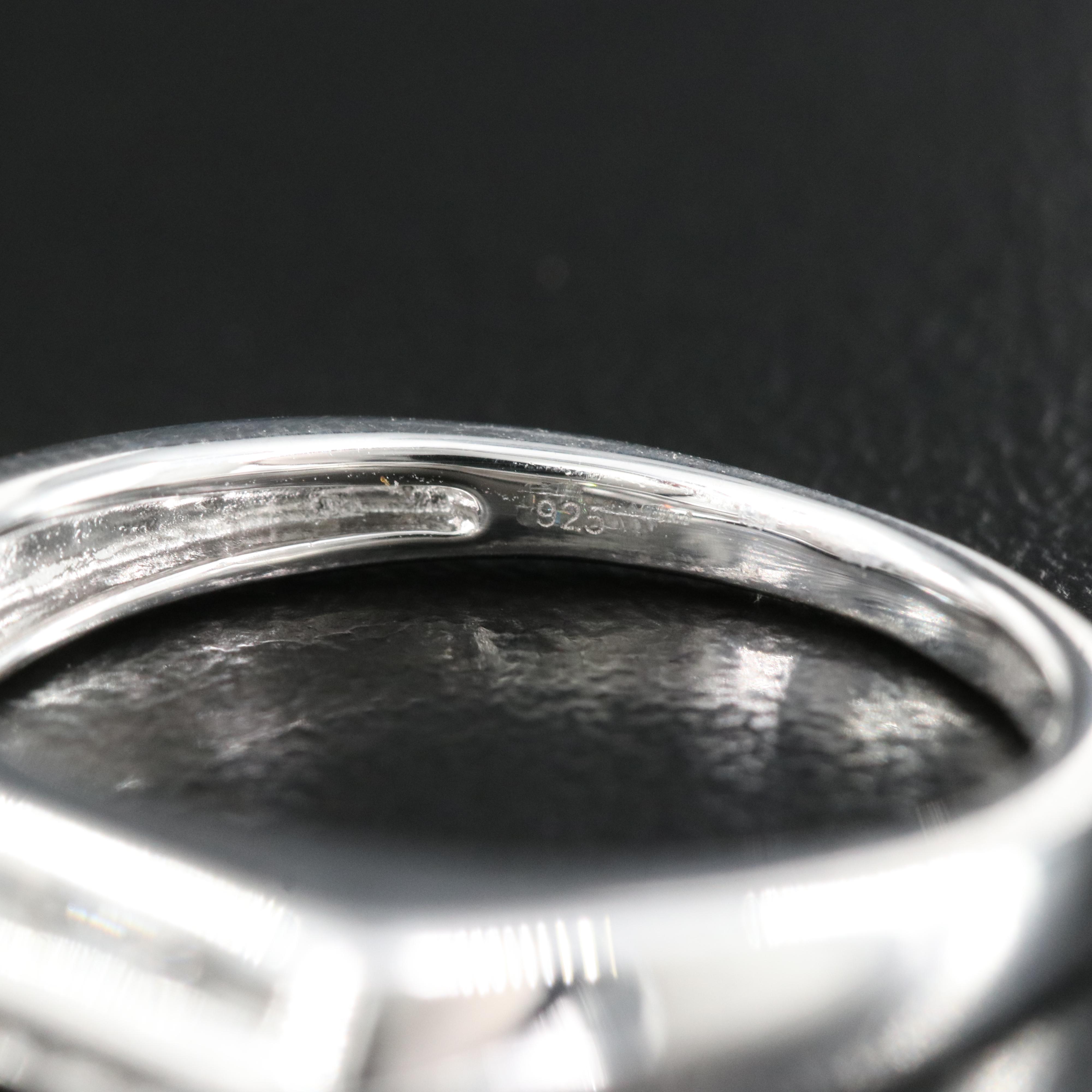 Sterling Sapphire Ring