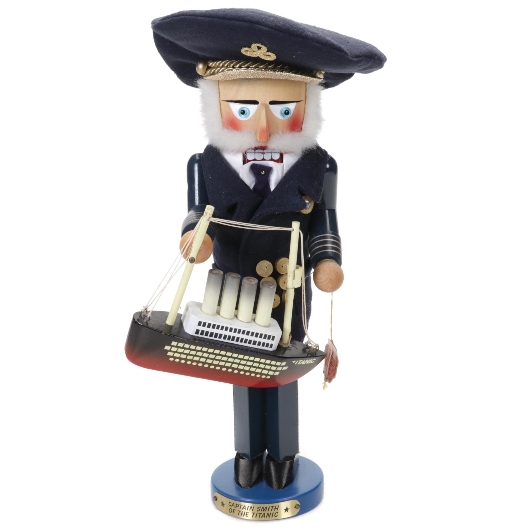 Steinbach "Captain Smith of the Titanic" Nutcracker Figure