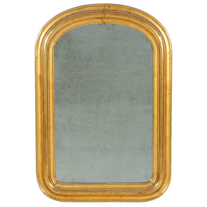 Late Victorian Giltwood Wall Mirror