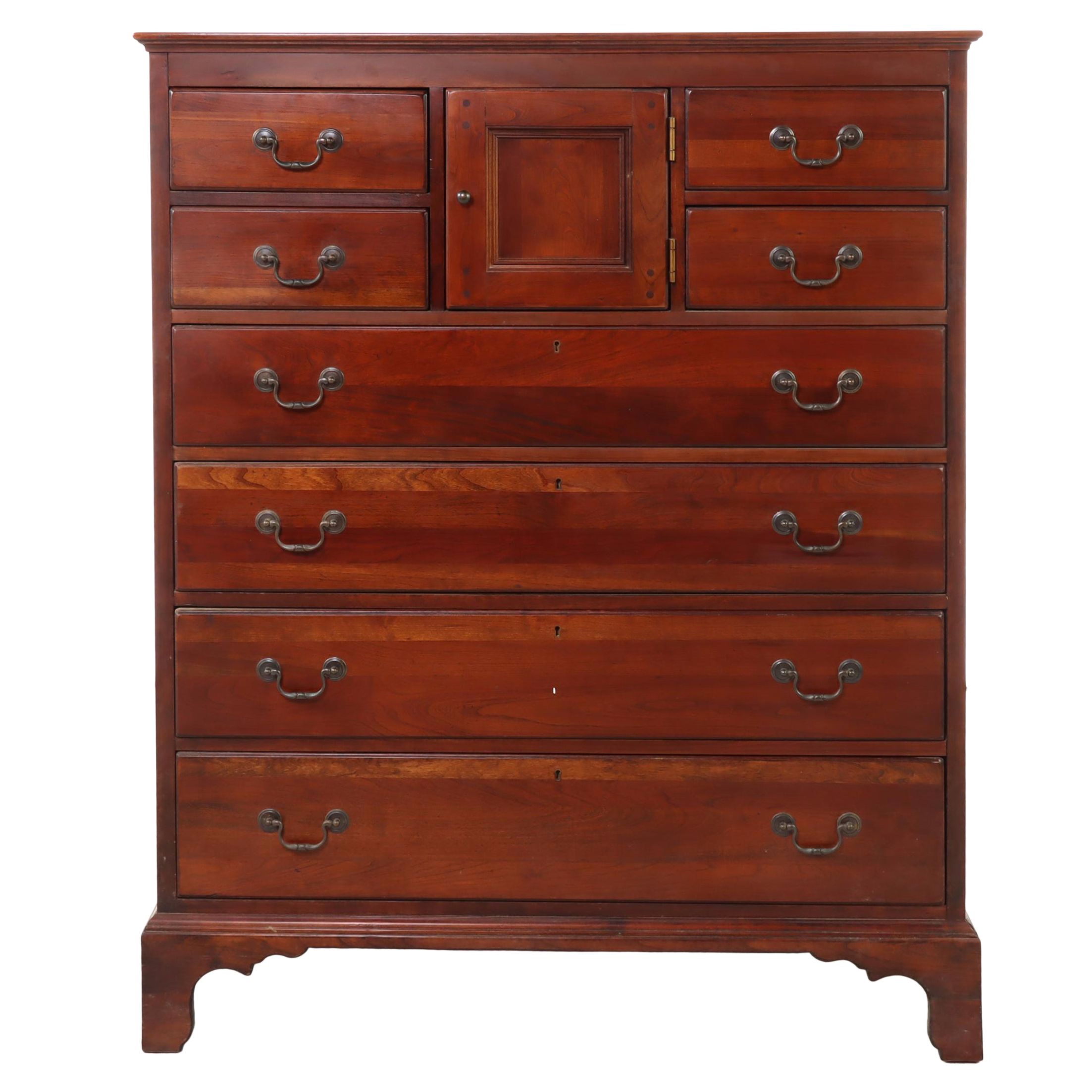 Bob Timberlake for Lexington Chippendale Style Cherrywood Eight-Drawer Chest