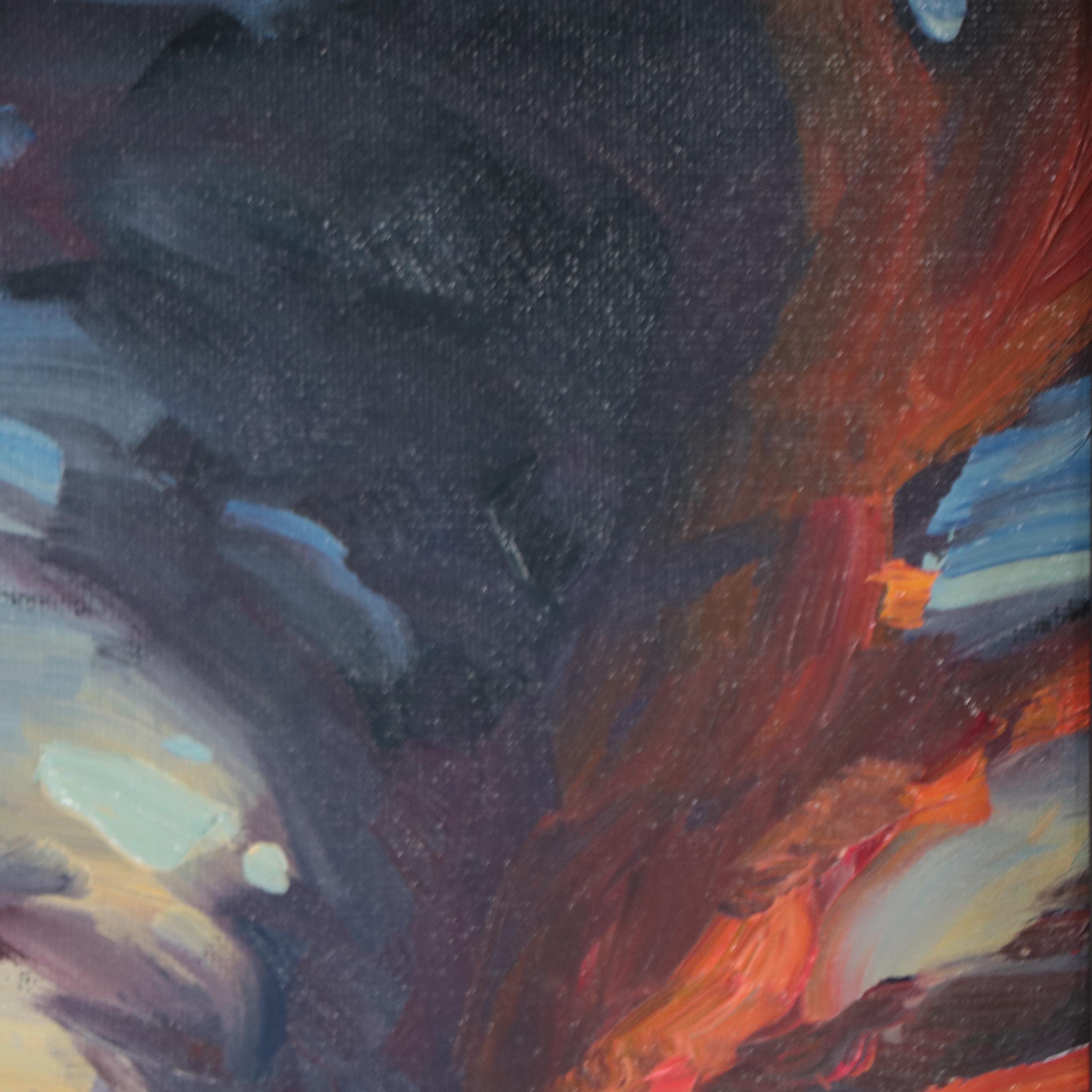 William Hawkins Nocturne Landscape Oil Painting, 21st Century